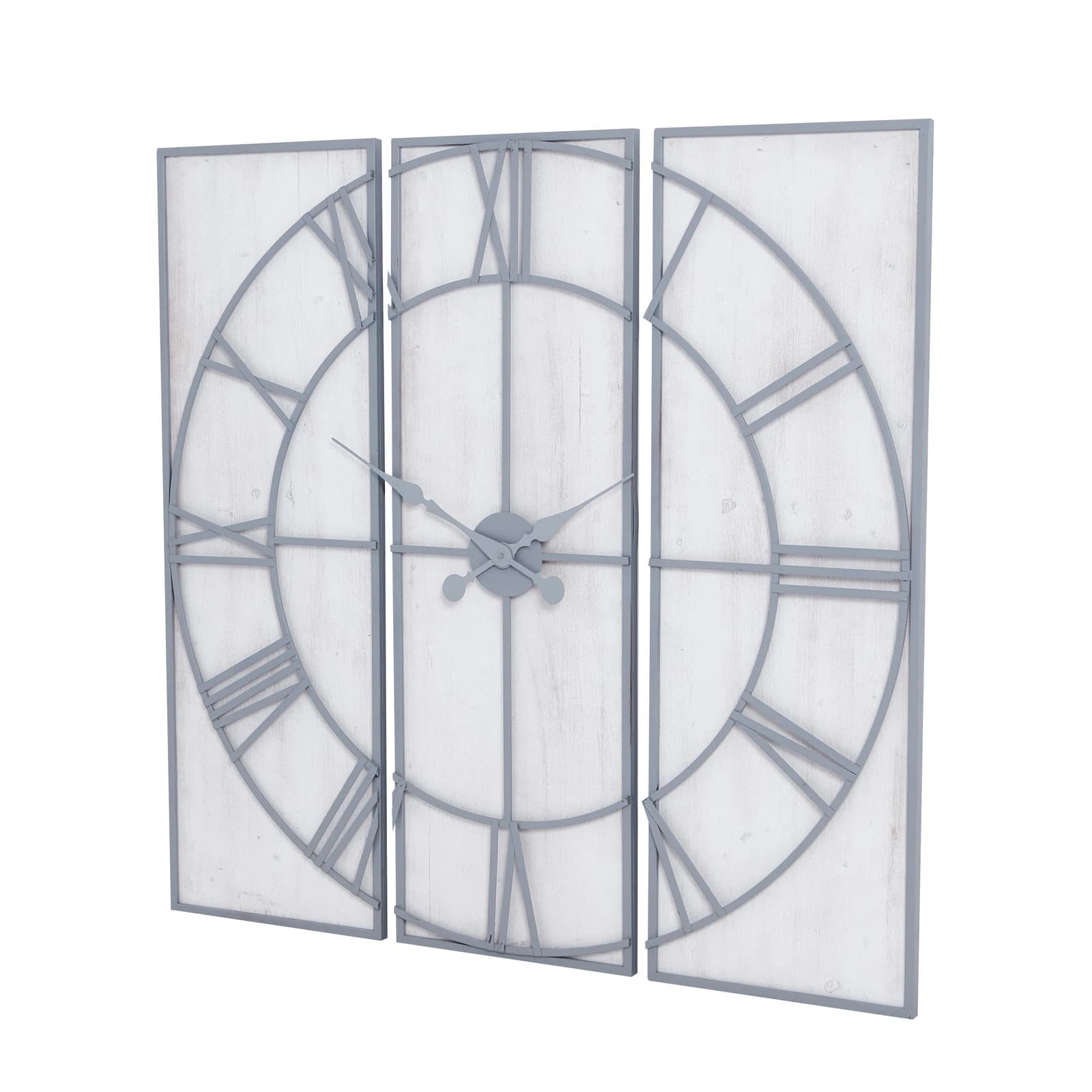 Roza Panelled Wall Clock - Clocks, photo 3 of 5