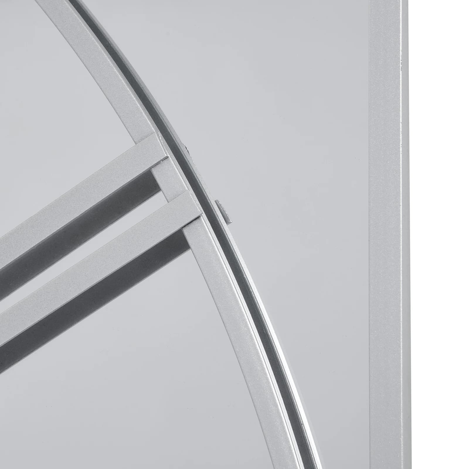 Celina Mirrored Wall Clock - Clocks, photo 4 of 5