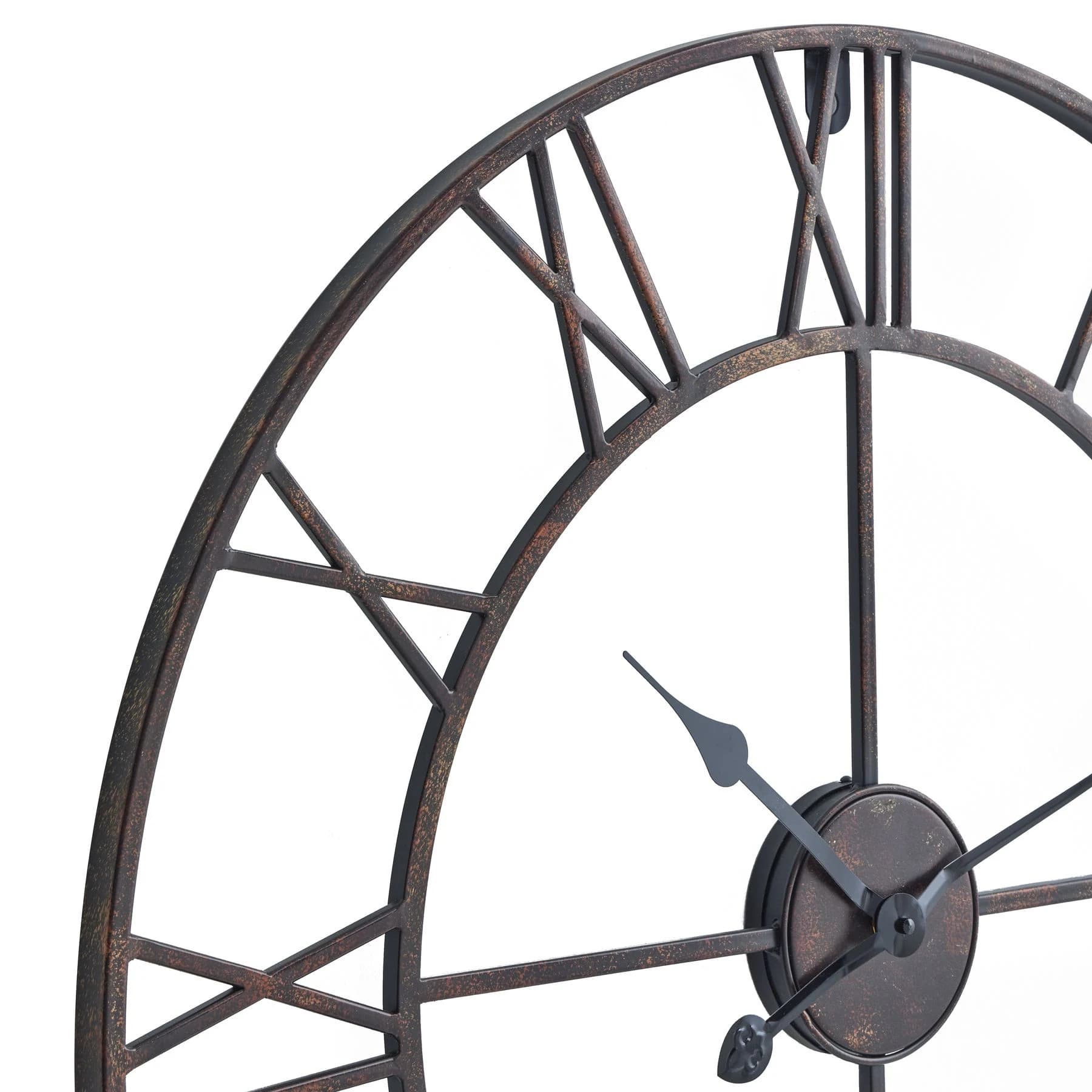 Bronze Skeleton Wall Clock - Clocks, photo 2 of 3