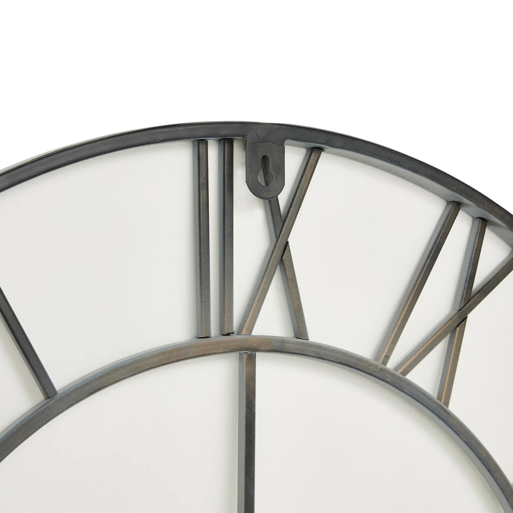 Grey Skeleton Wall Clock - Clocks, photo 2 of 2