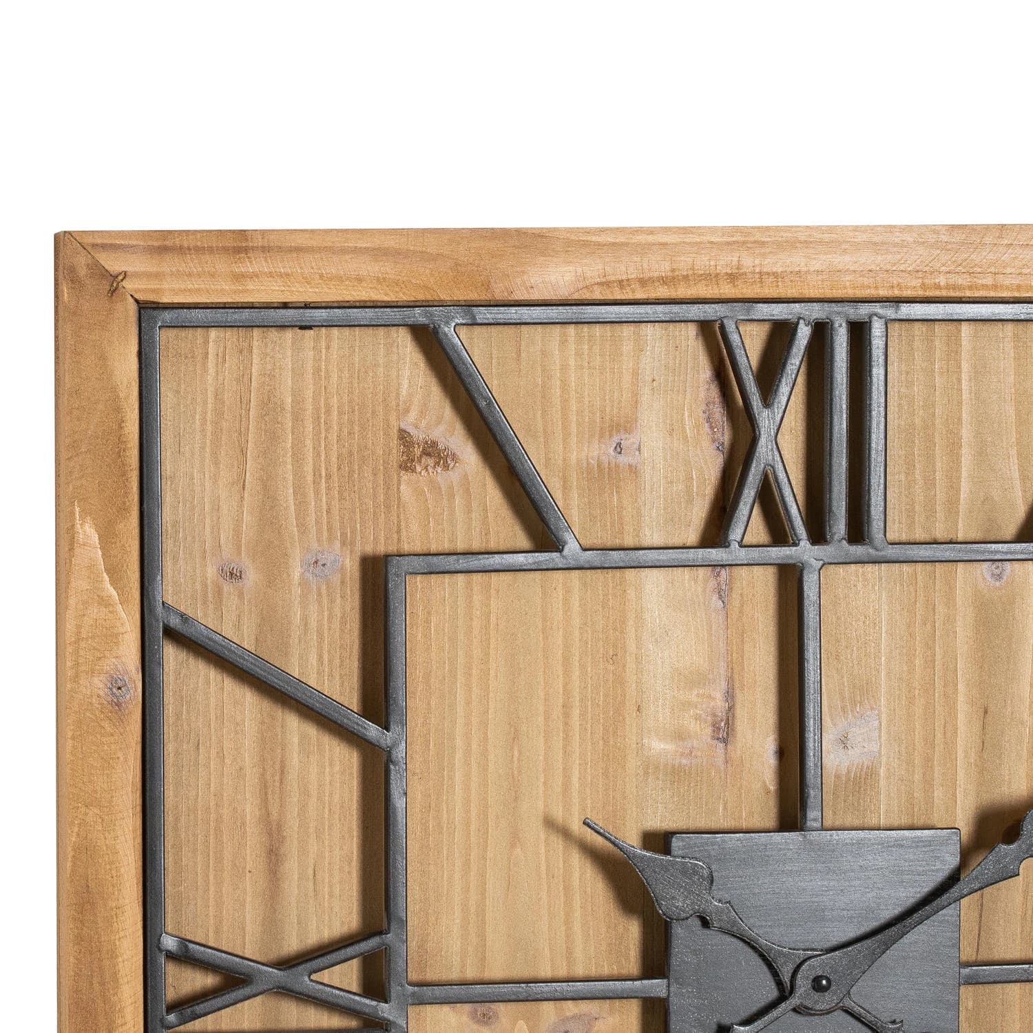 Williston Square Wooden Wall Clock - Clocks, photo 3 of 4