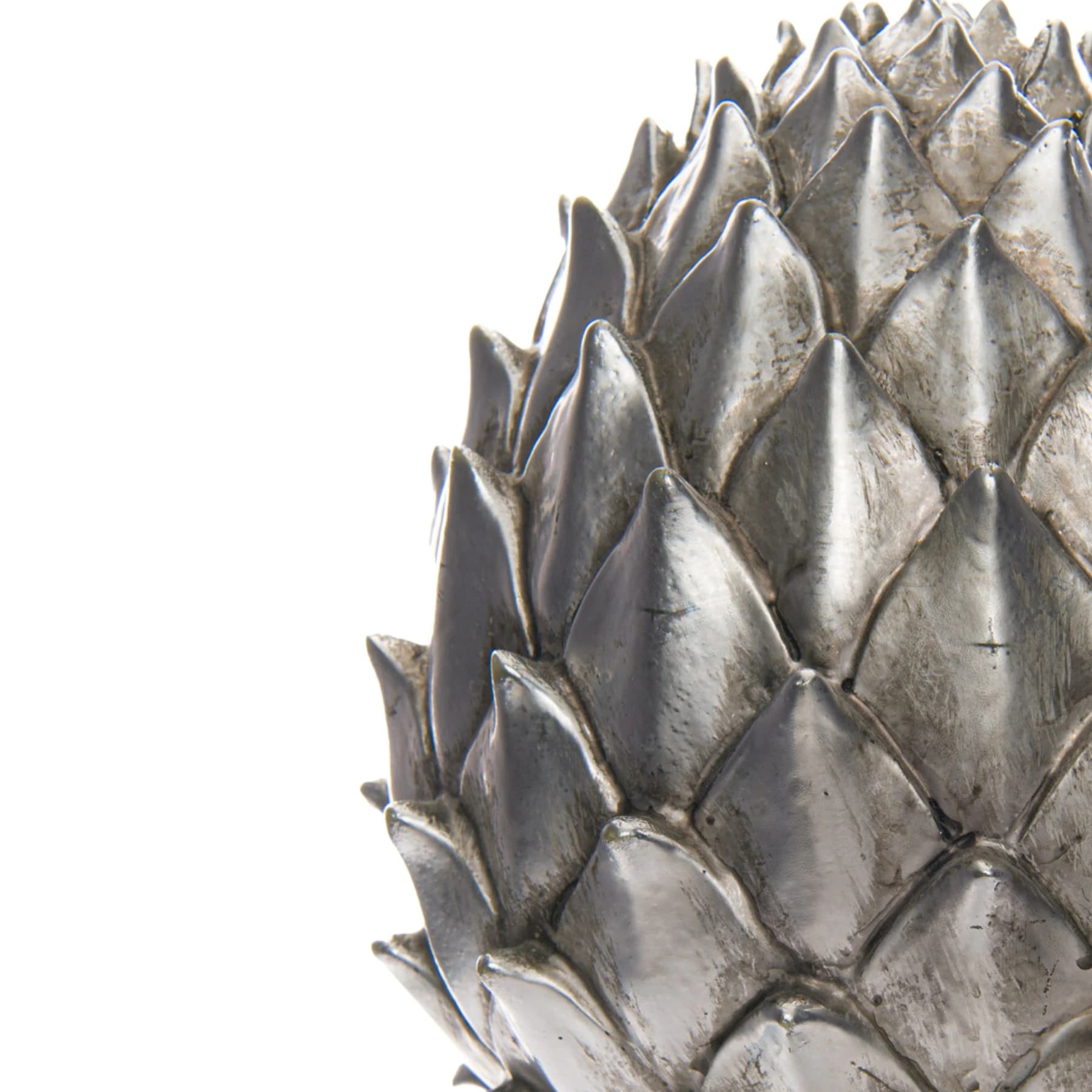 Large Silver Pinecone Finial - Vases, photo 3 of 3