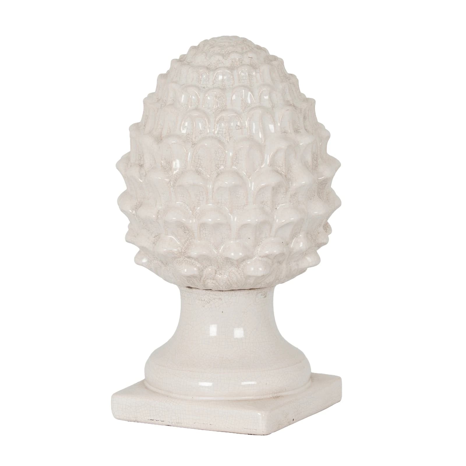 Garda White Decorative Acorn - Decorative, photo 2 of 4