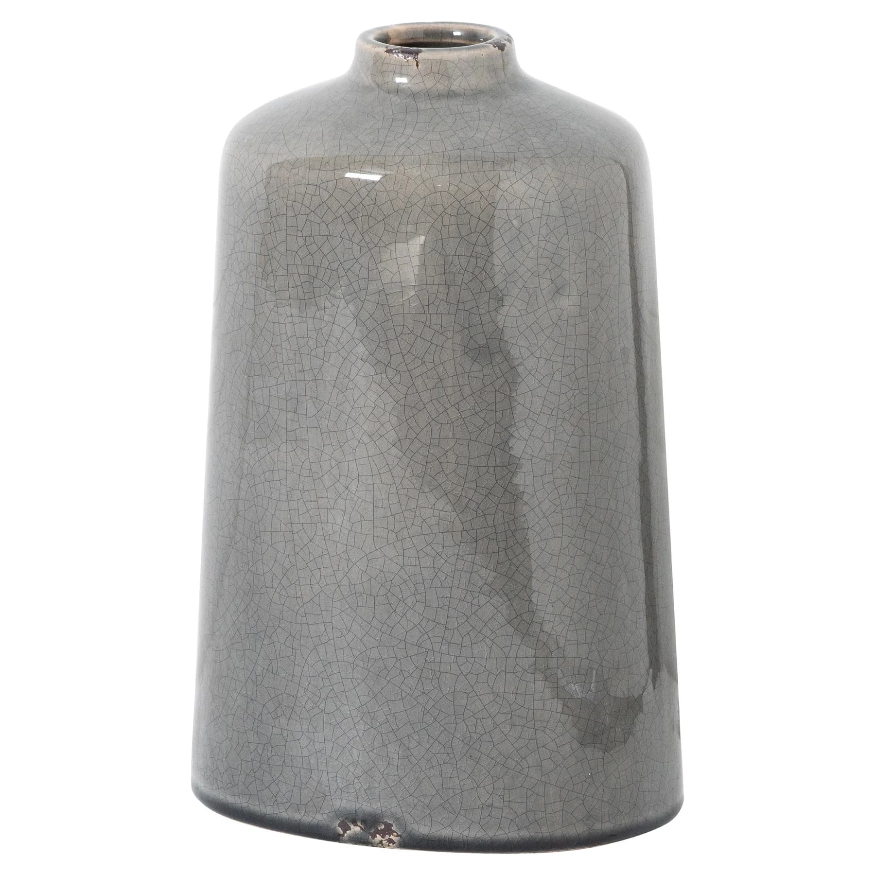 Garda Grey Glazed Liv Vase - Vases, photo 2 of 3