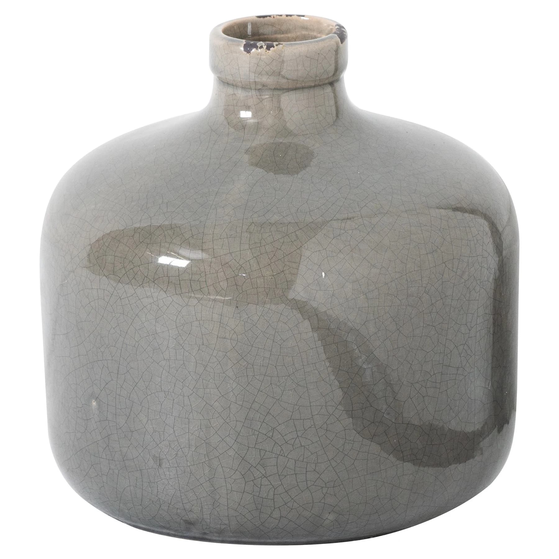 Garda Grey Glazed Eve Vase - Vases, photo 2 of 3