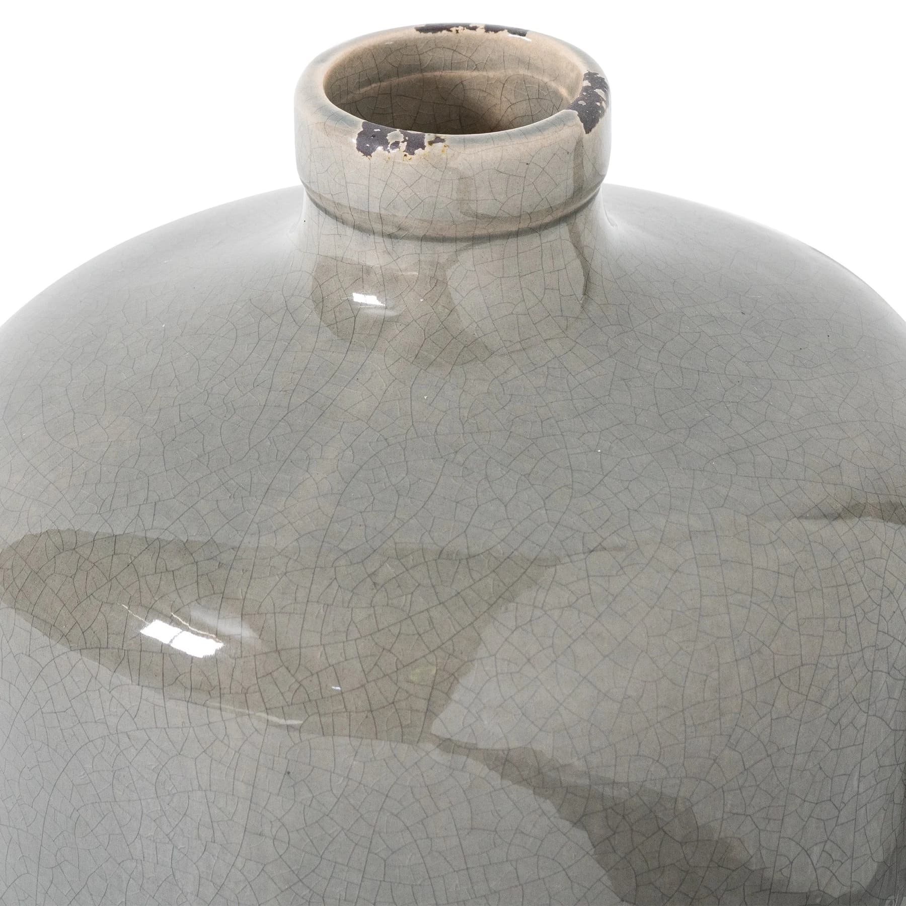 Garda Grey Glazed Eve Vase - Vases, photo 3 of 3