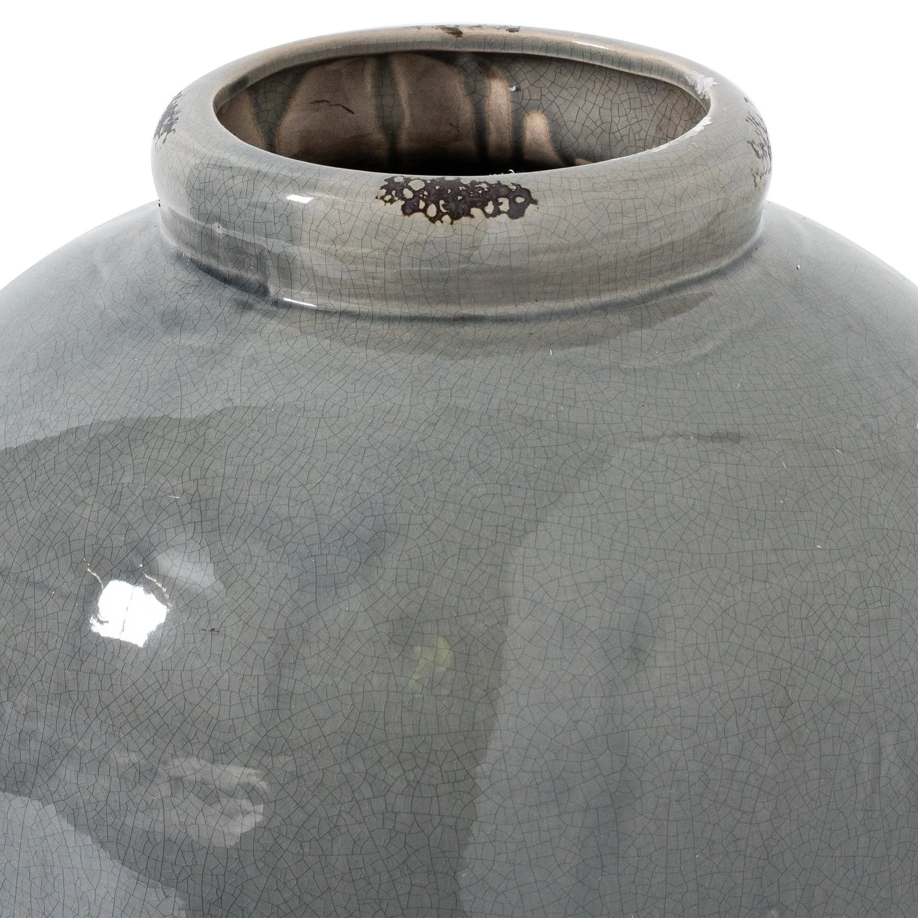 Garda Grey Glazed Tall Juniper Vase - Vases, photo 3 of 3