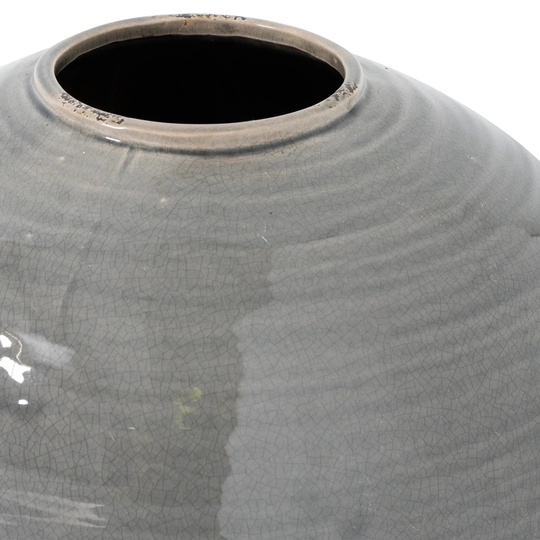 Garda Grey Glazed Regola Vase - Vases, photo 3 of 3