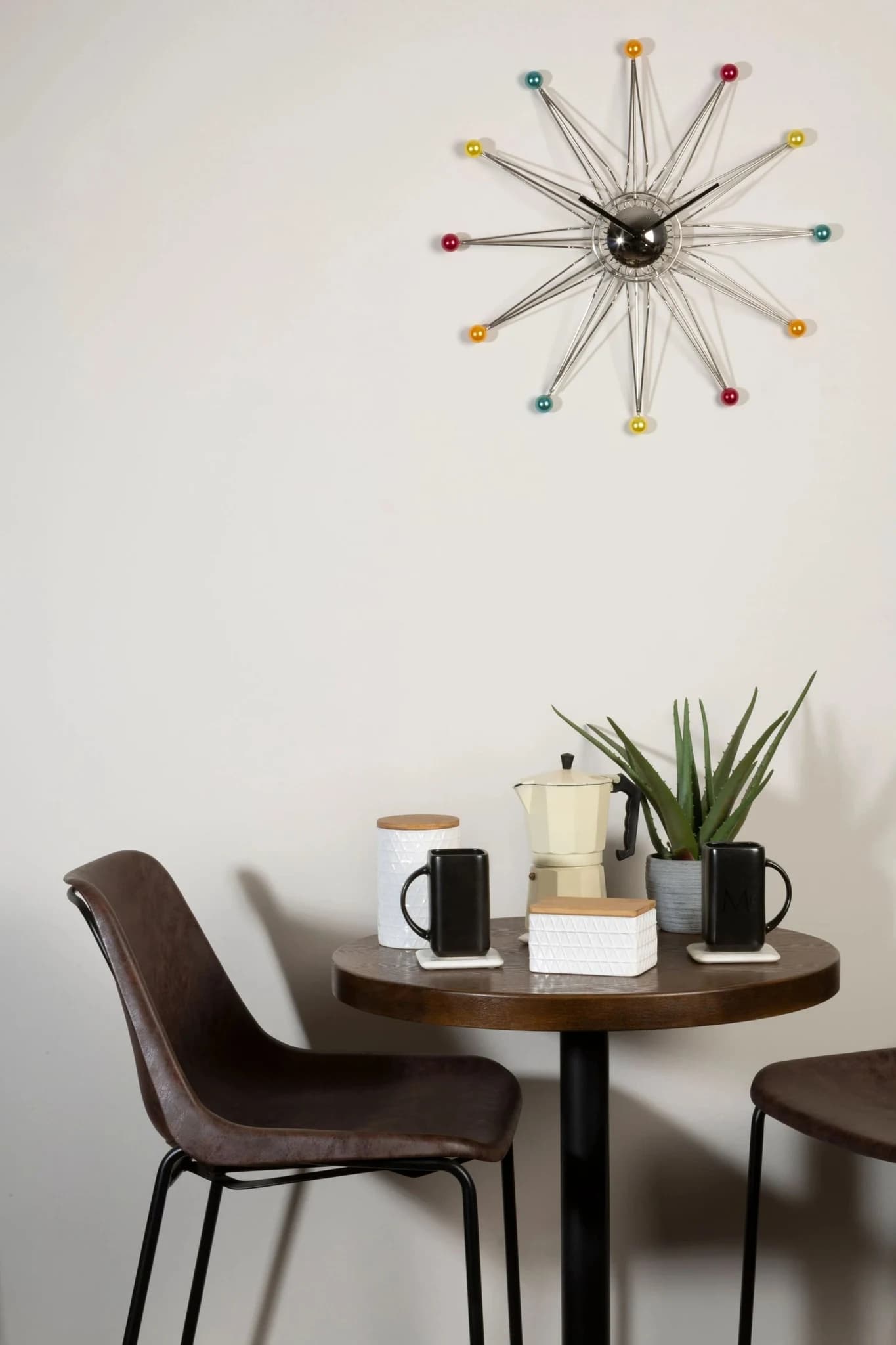 Zizzi 50cm Dia Multicoloured Balls Wall Clock - Decorative, photo 2 of 2