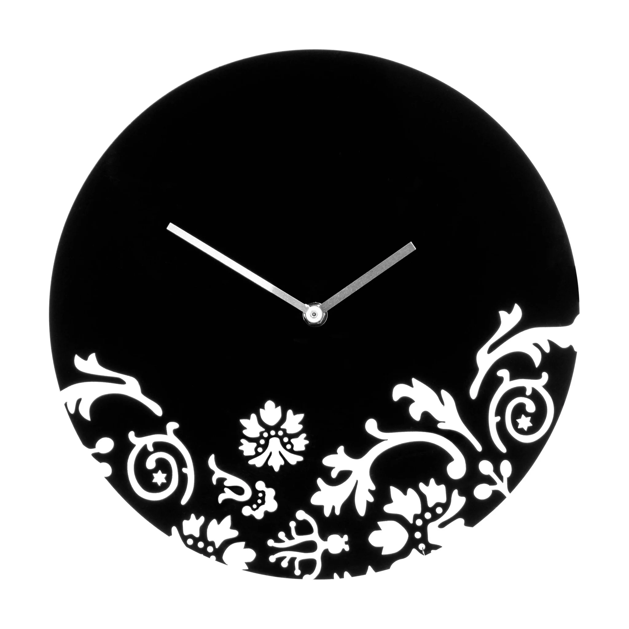 Issak 30cm Dia Black Wall Clock - Decorative, photo 2 of 2