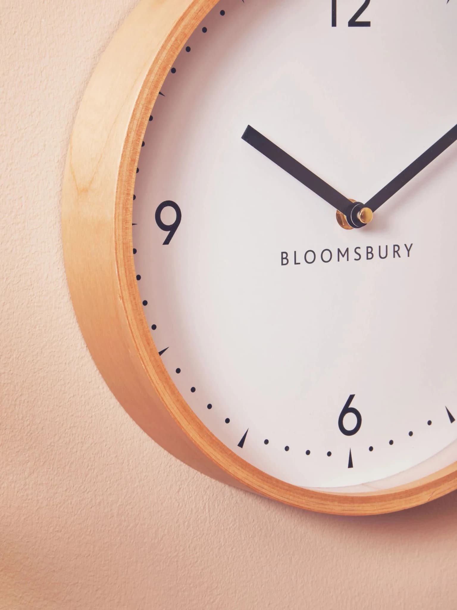 Vitus Small White Wall Clock - Decorative, photo 2 of 5