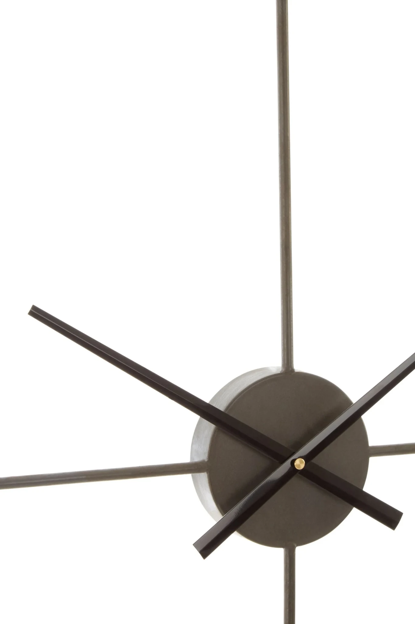 Trinity 105cm Dia Rust Finish Wall Clock - Decorative, photo 4 of 5