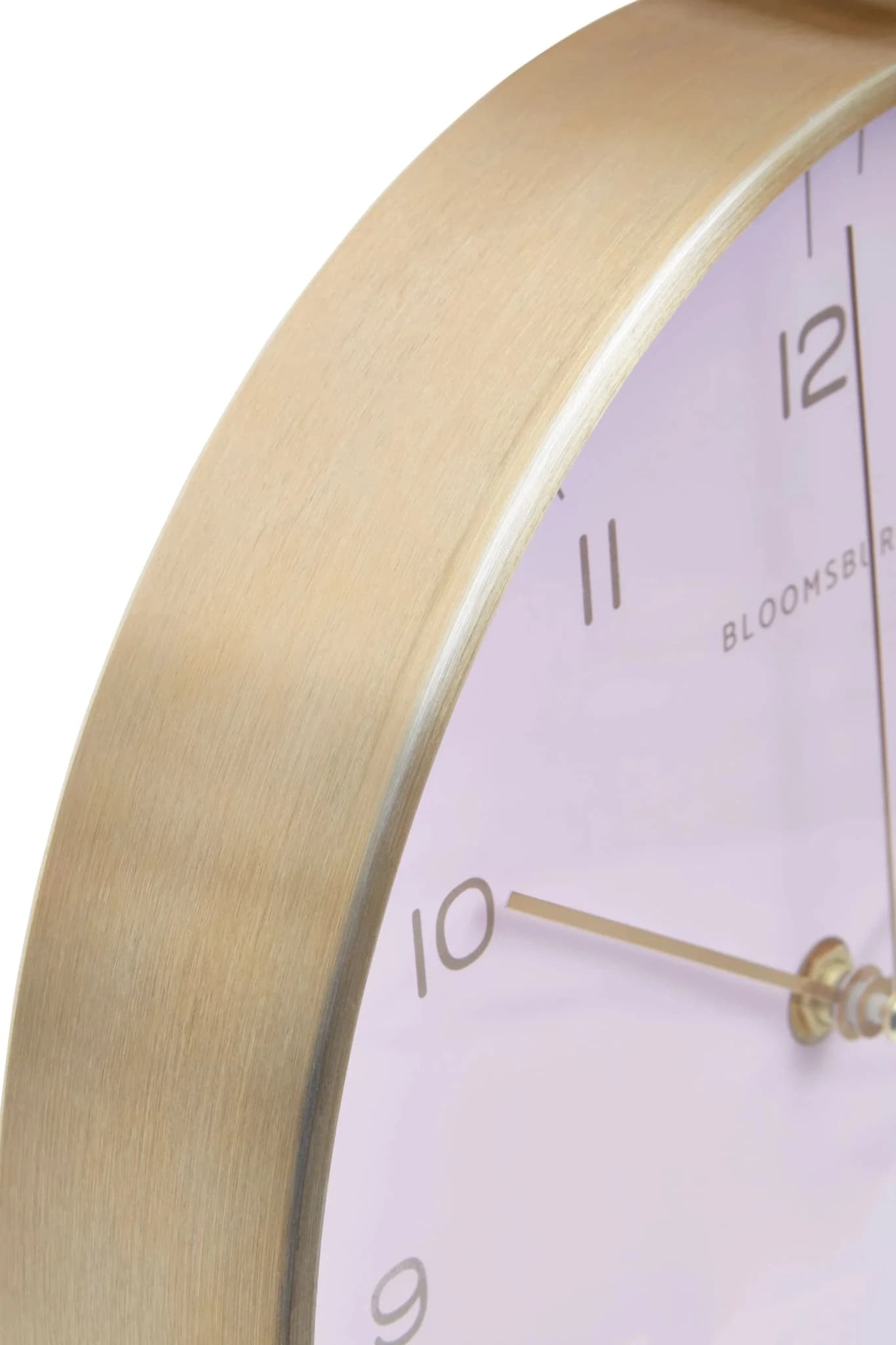 Elko 25cm Dia Gold and Pink Finish Wall Clock - Decorative, photo 6 of 8