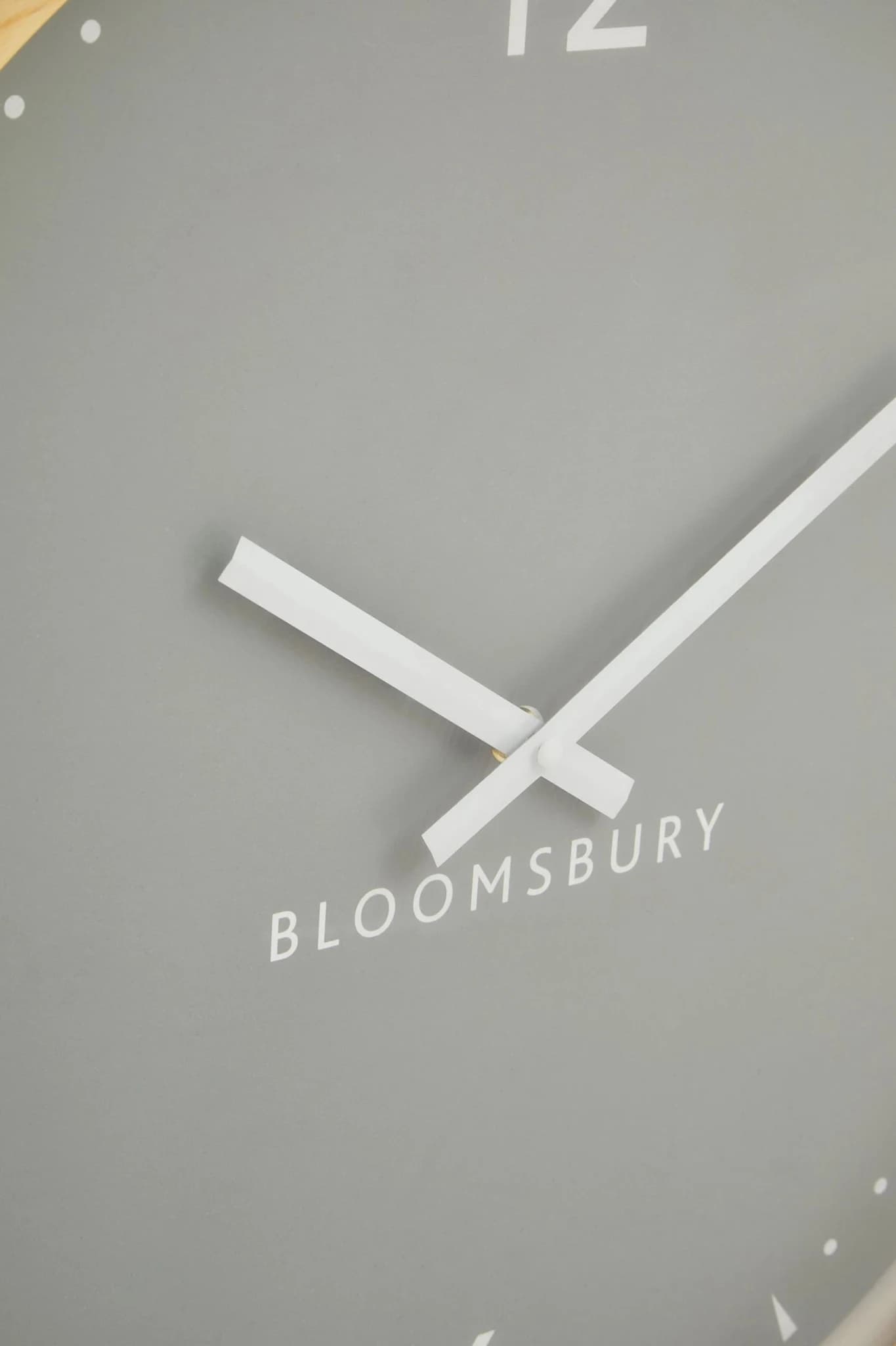 Vitus 50cm Dia Grey Wall Clock - Decorative, photo 8 of 8