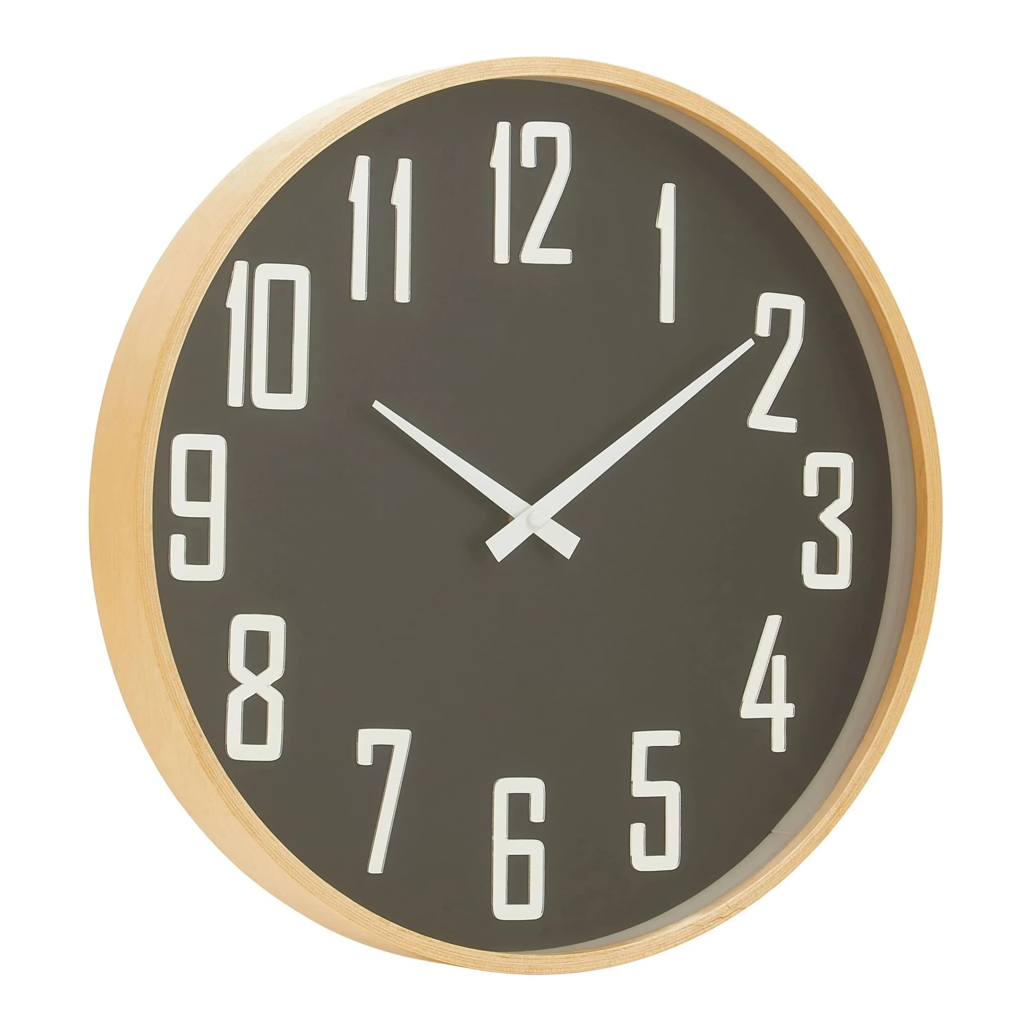 Vitus 30cm Dia Black Wall Clock - Decorative, photo 4 of 7