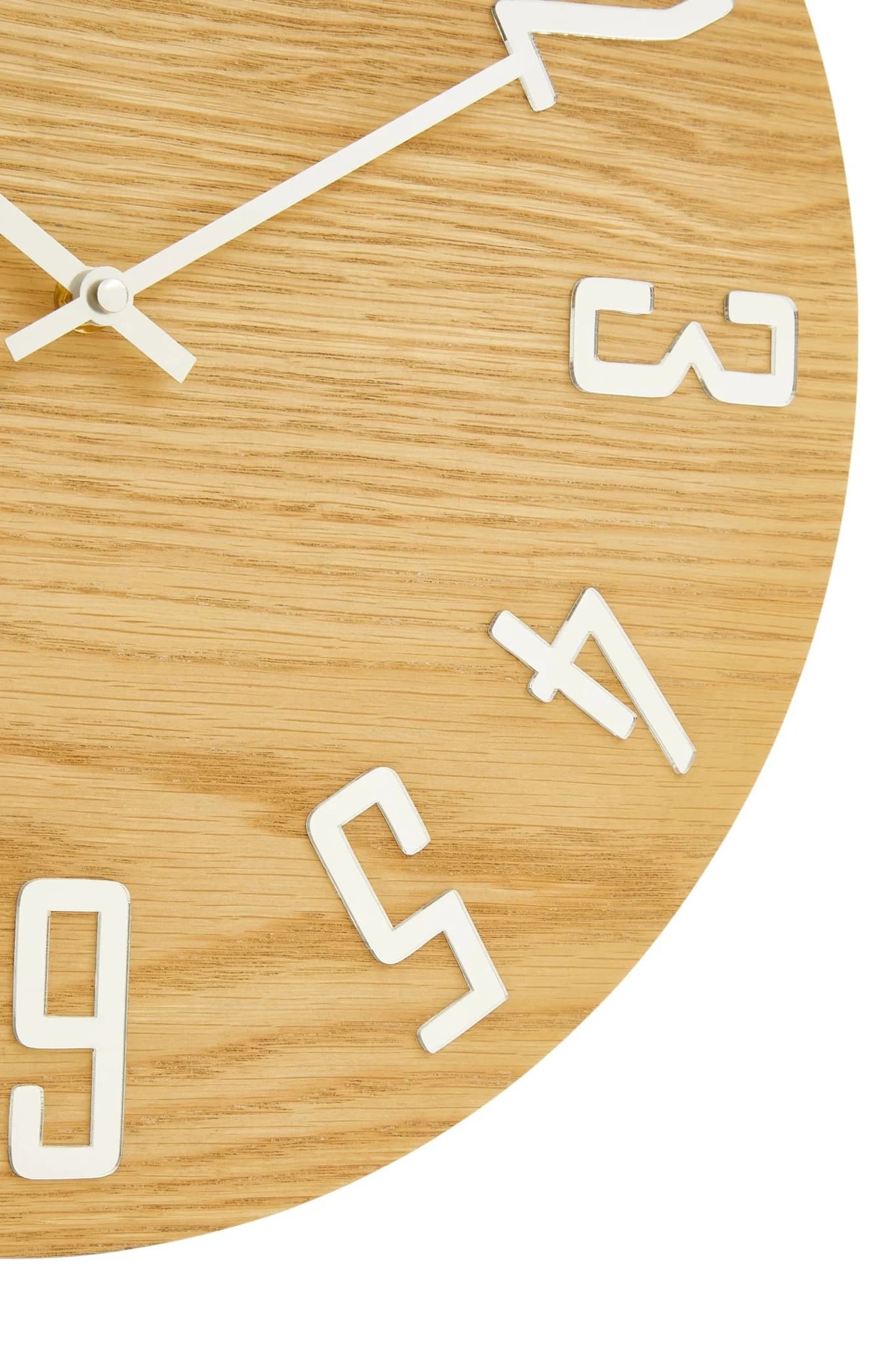 Vitus 40cm Dia Natural Wood Effect Wall Clock - Decorative, photo 5 of 6