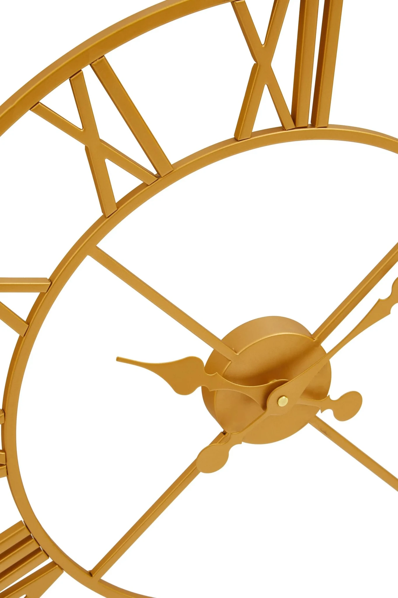 Vitus 56cm Dia Gold Finish Wall Clock - Decorative, photo 7 of 8