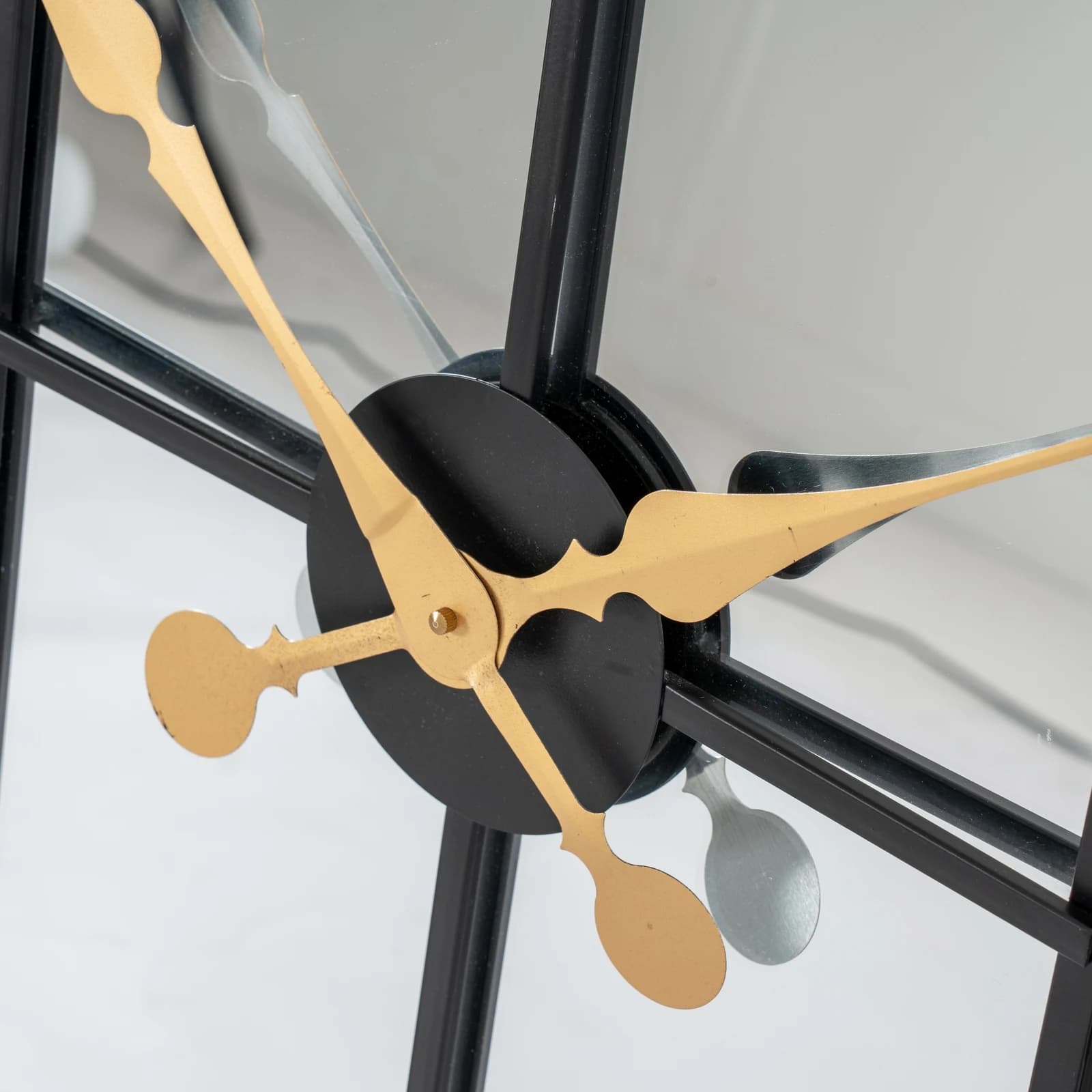 Brooklyn Black And Gold Wall Clock - Clocks, photo 3 of 5