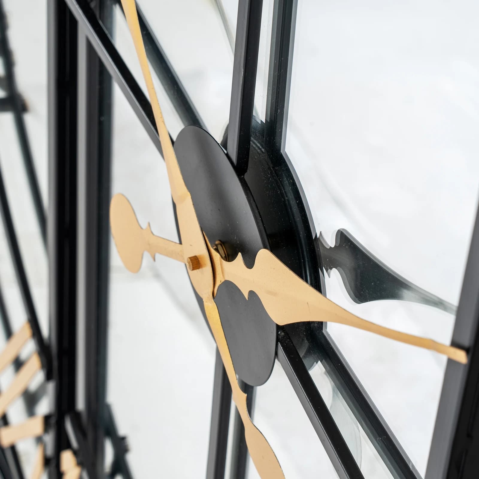 Brooklyn Black And Gold Wall Clock - Clocks, photo 4 of 5