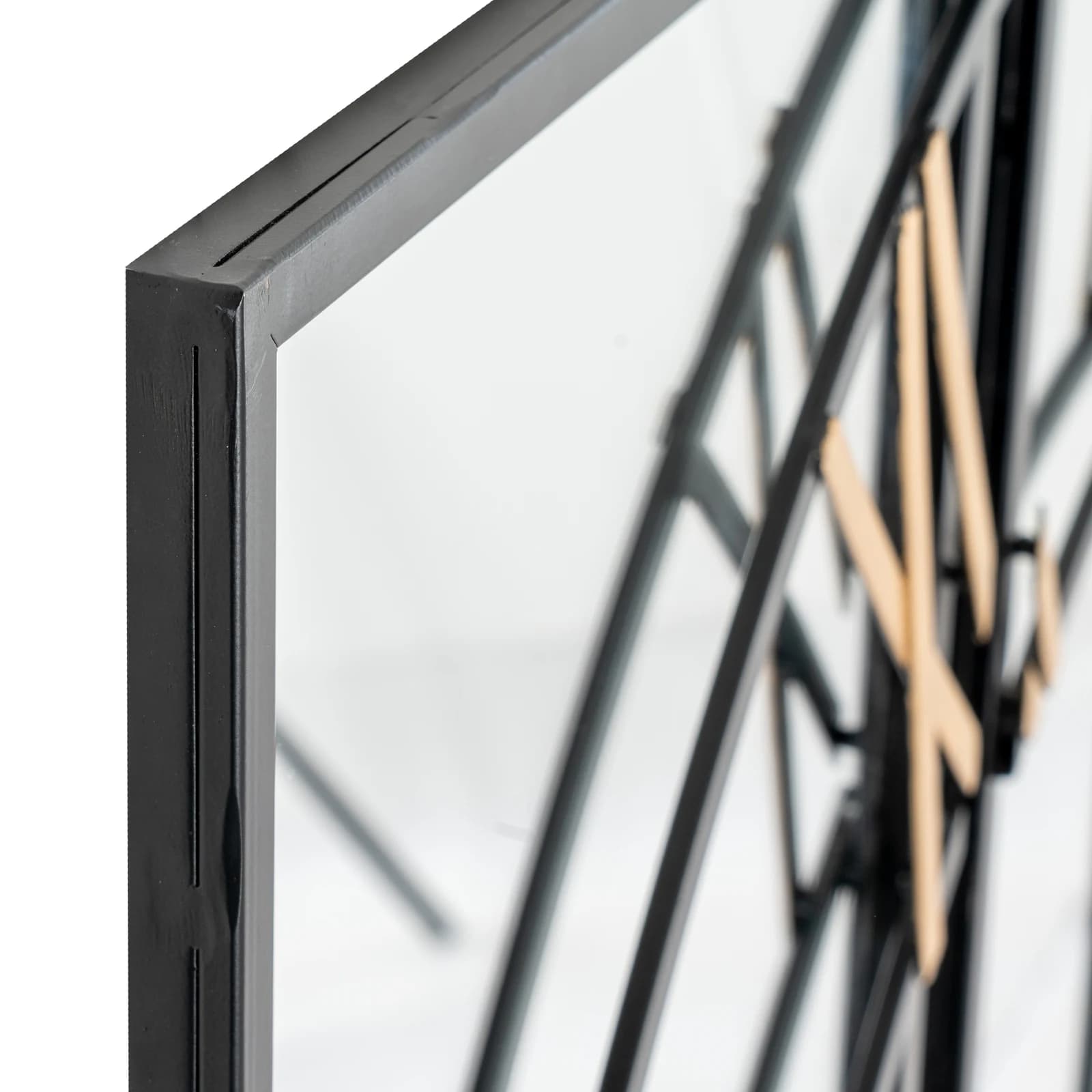 Brooklyn Black And Gold Wall Clock - Clocks, photo 5 of 5
