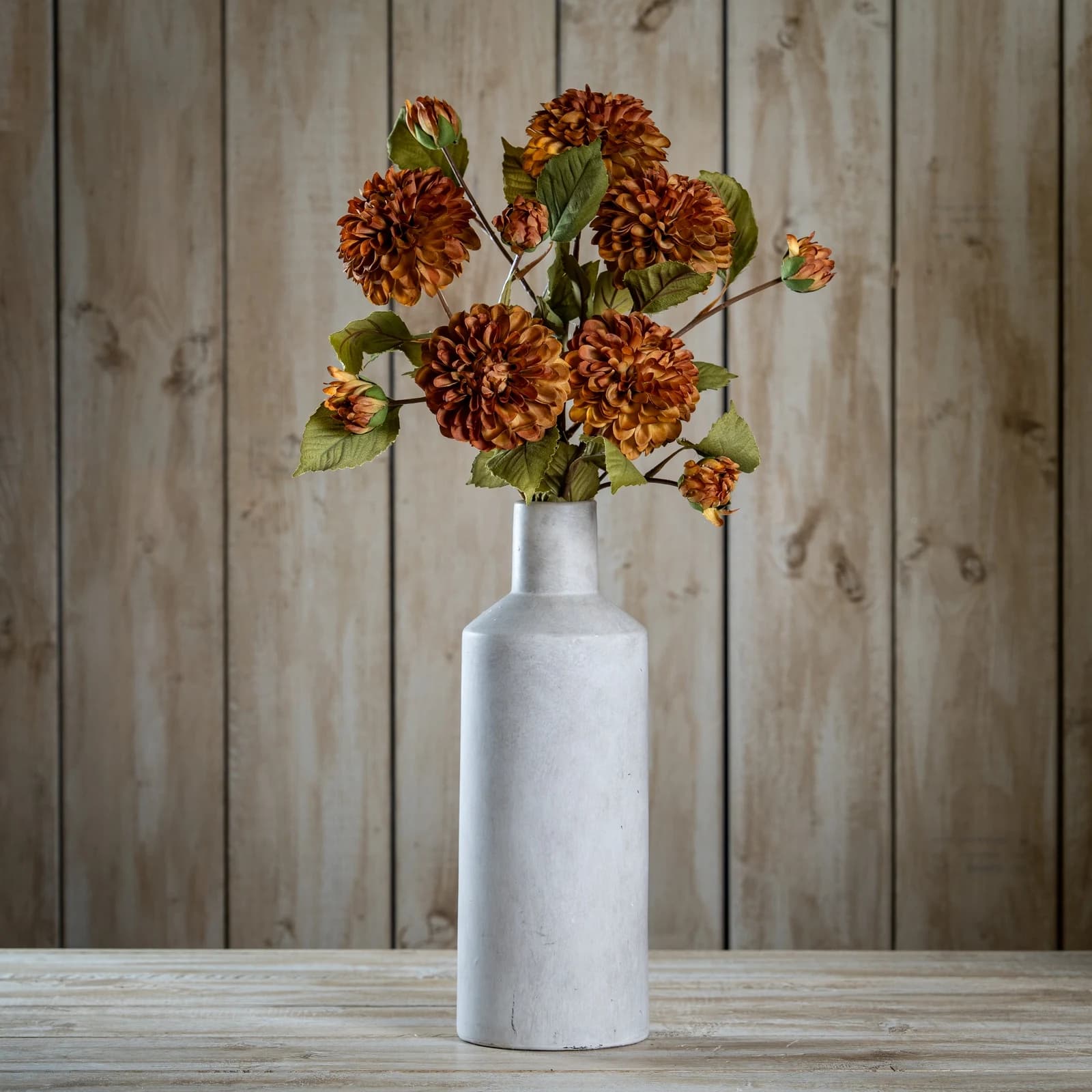 Deep Mustard Dahlia Stem — Pack of 5 - Artificial plants & flowers, photo 2 of 5