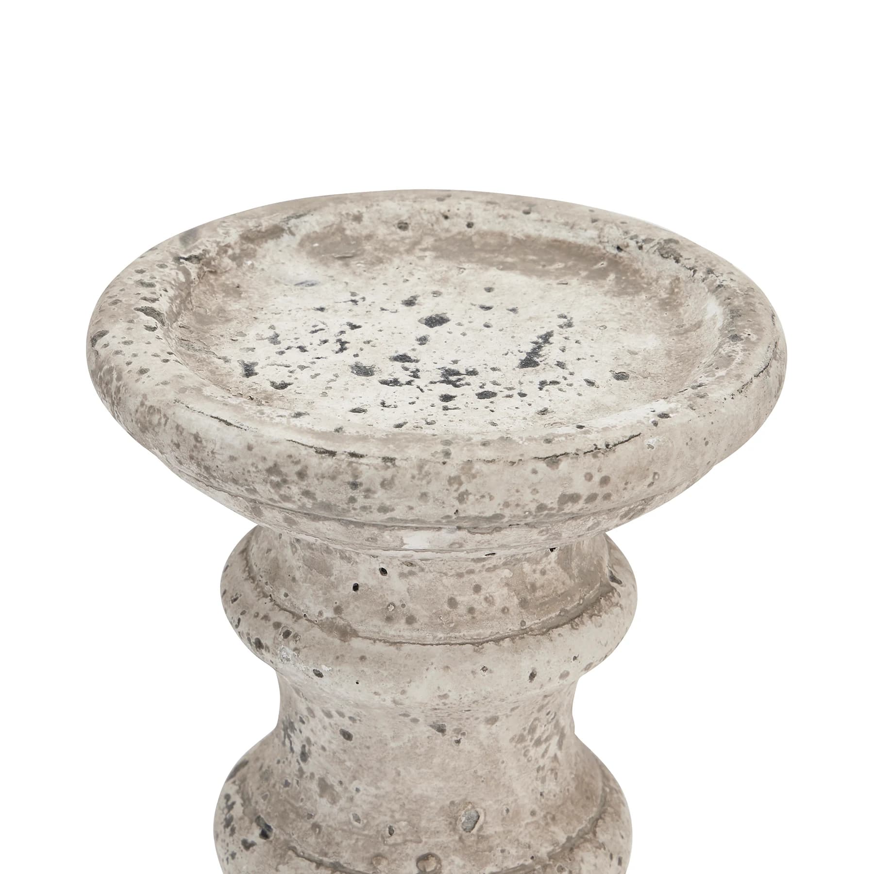 Small Stone Ceramic Column Candle Holder - Candles, photo 3 of 4