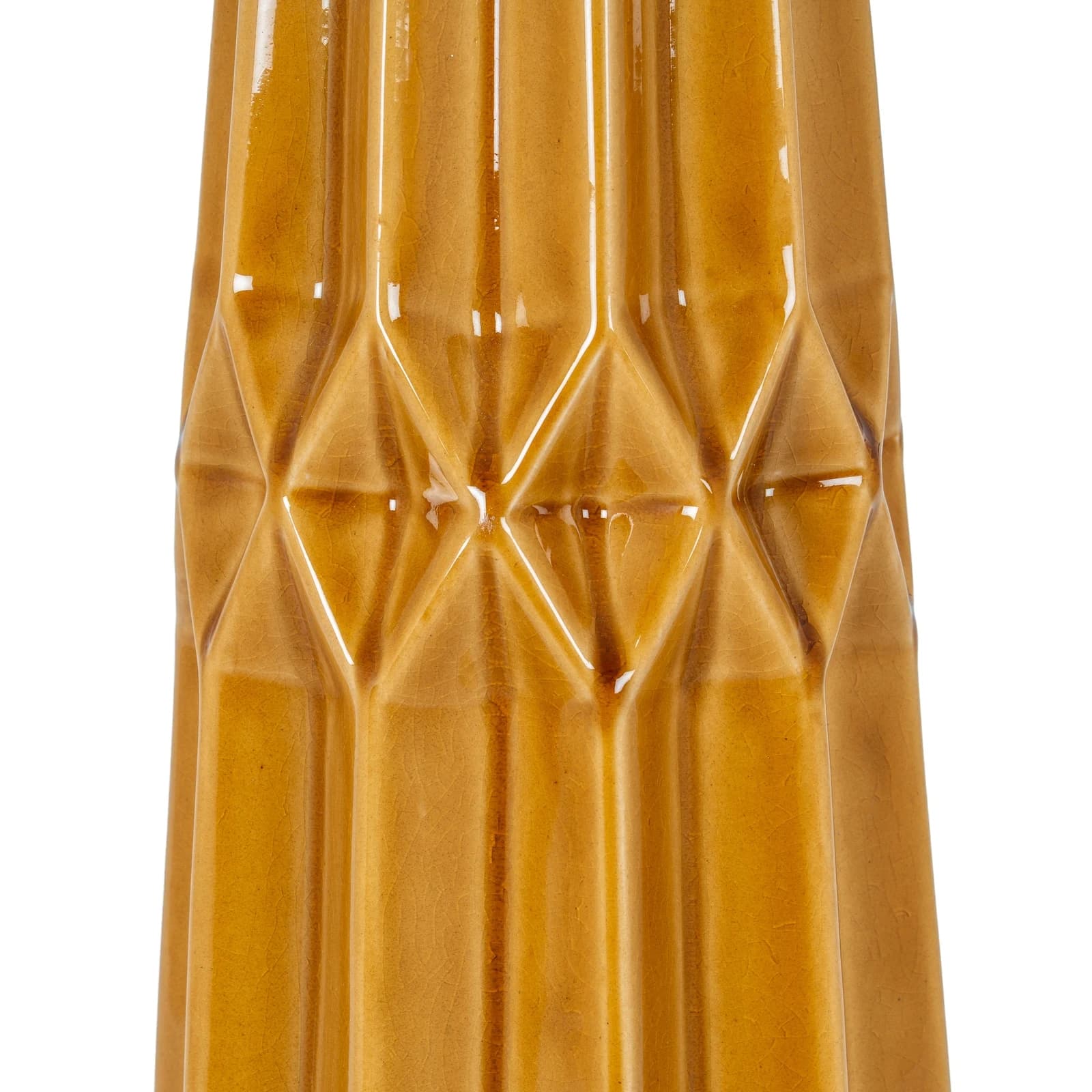 Seville Collection Tall Ochre Vase - Vases, photo 3 of 4