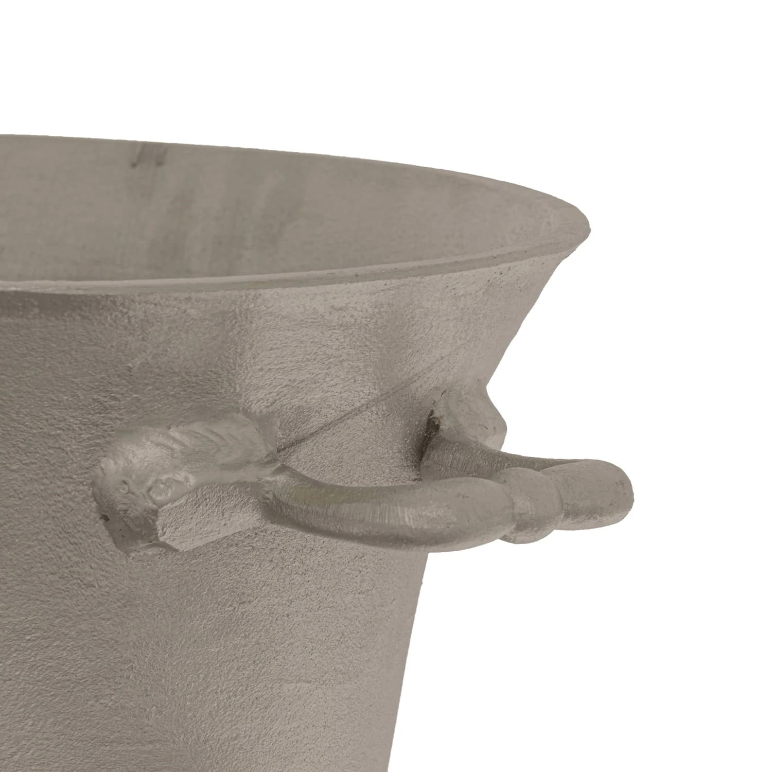 Large Antique Pewter Champagne Cooler - Decorative, photo 2 of 2
