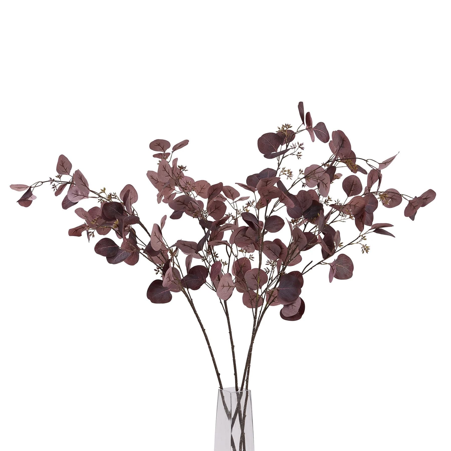 Burgundy Berried Eucalyptus — Pack of 5 - Artificial plants & flowers, photo 5 of 5