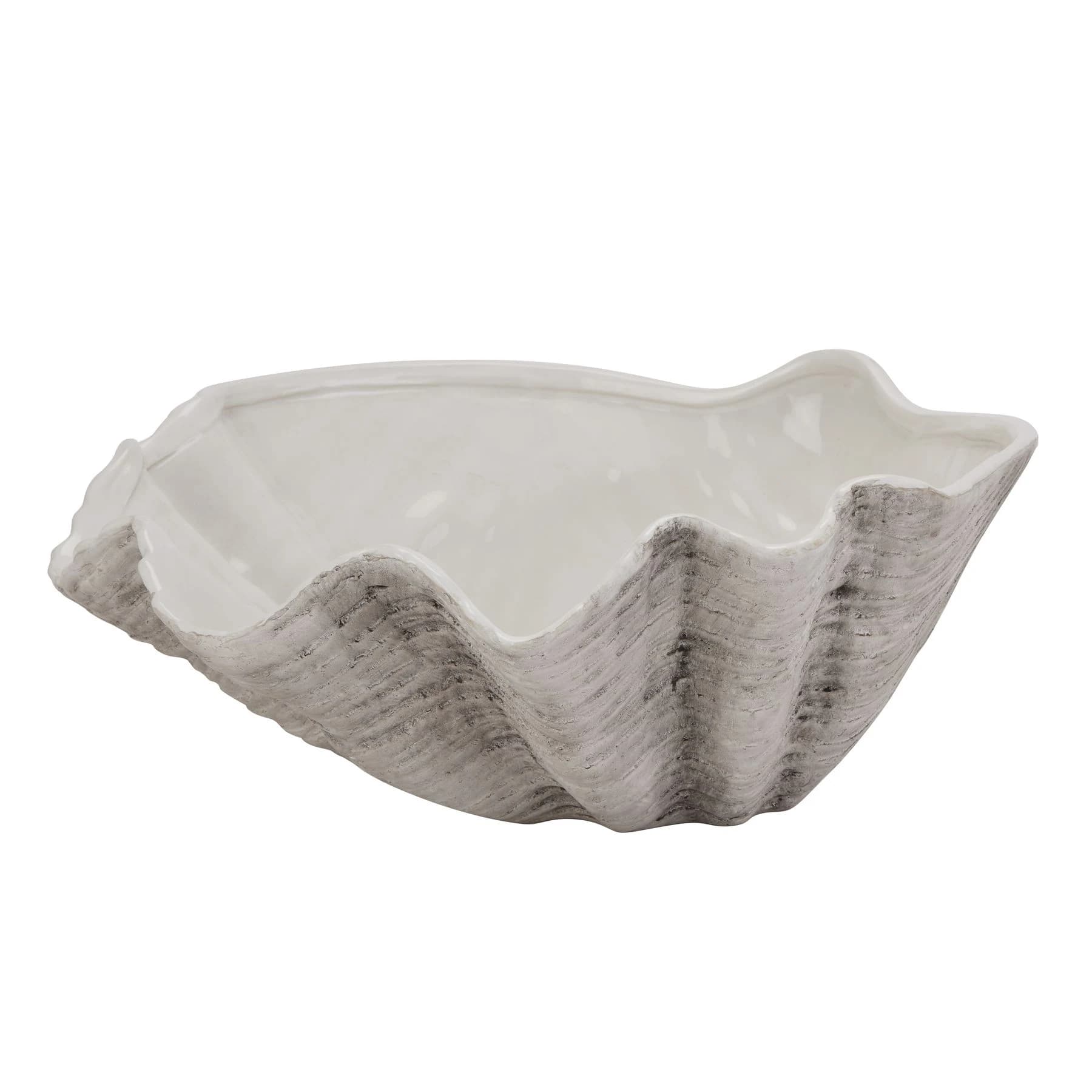 Large Ceramic Adele Shell Bowl - Vases, photo 2 of 6