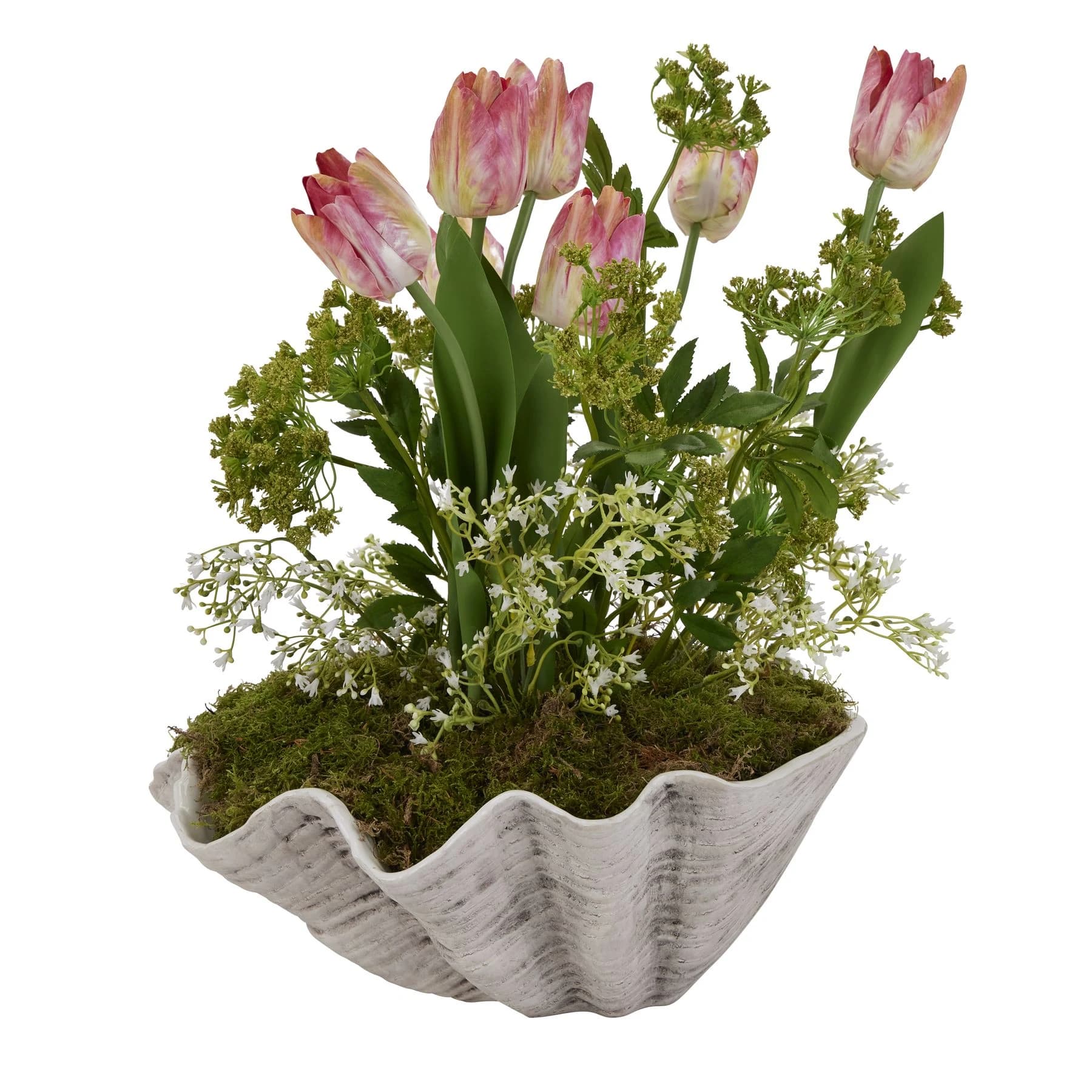 Large Ceramic Adele Shell Bowl - Vases, photo 4 of 6