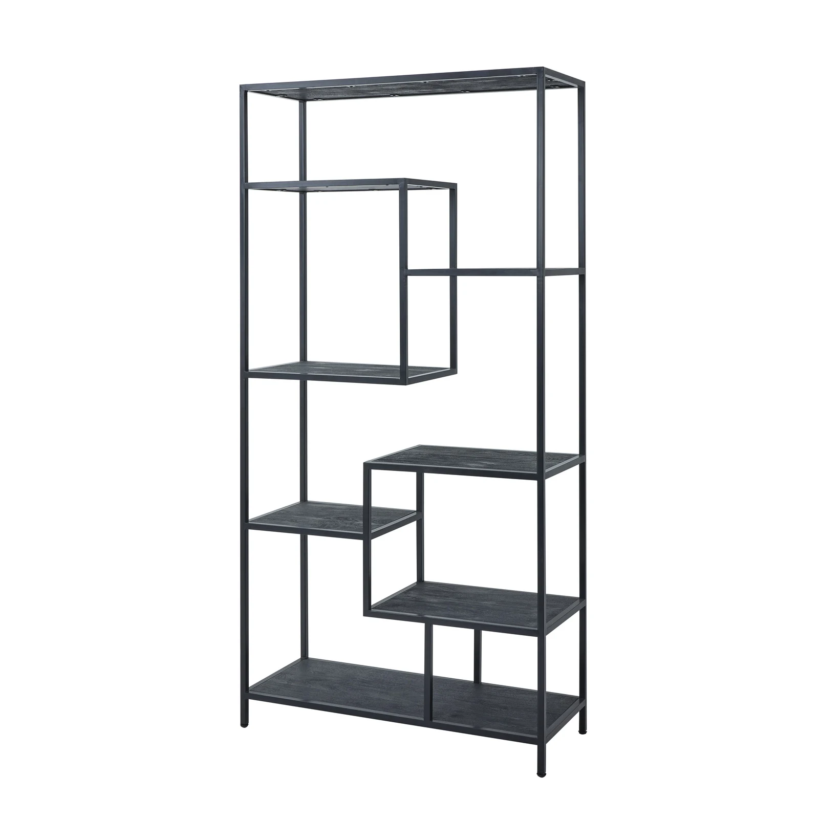 Large Black Multi Shelf Unit - Bookcases & shelving, photo 3 of 5