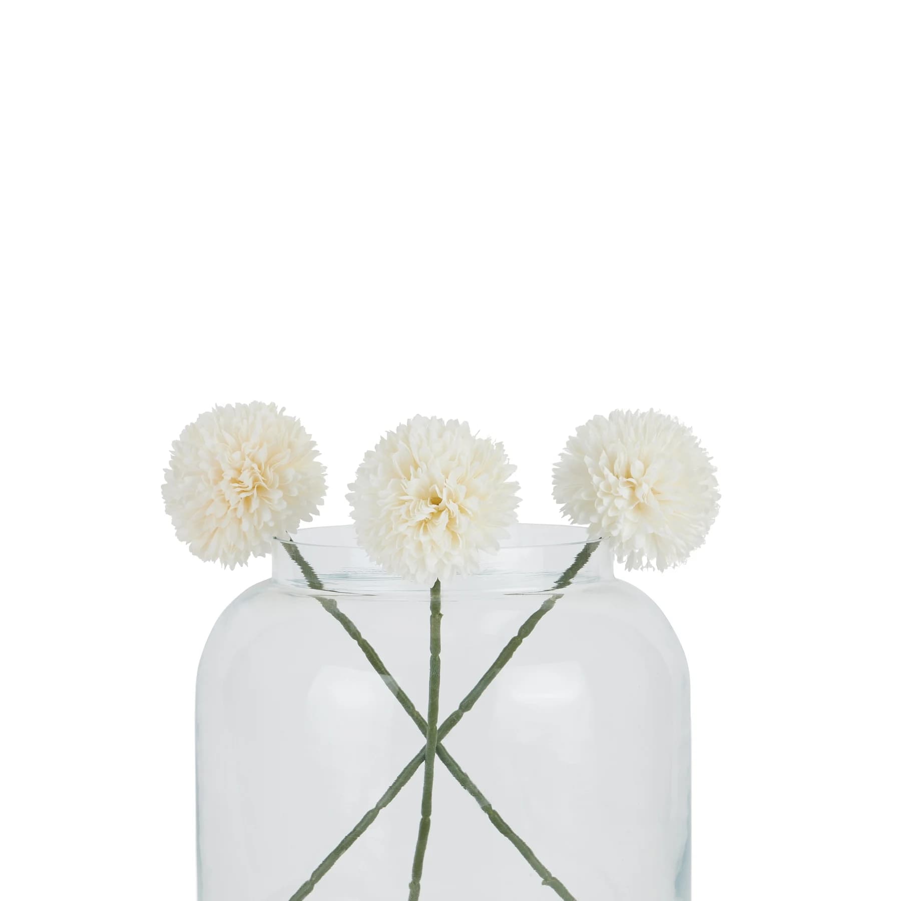 White Short Chrysanthemum — Pack of 5 - Artificial plants & flowers, photo 4 of 4