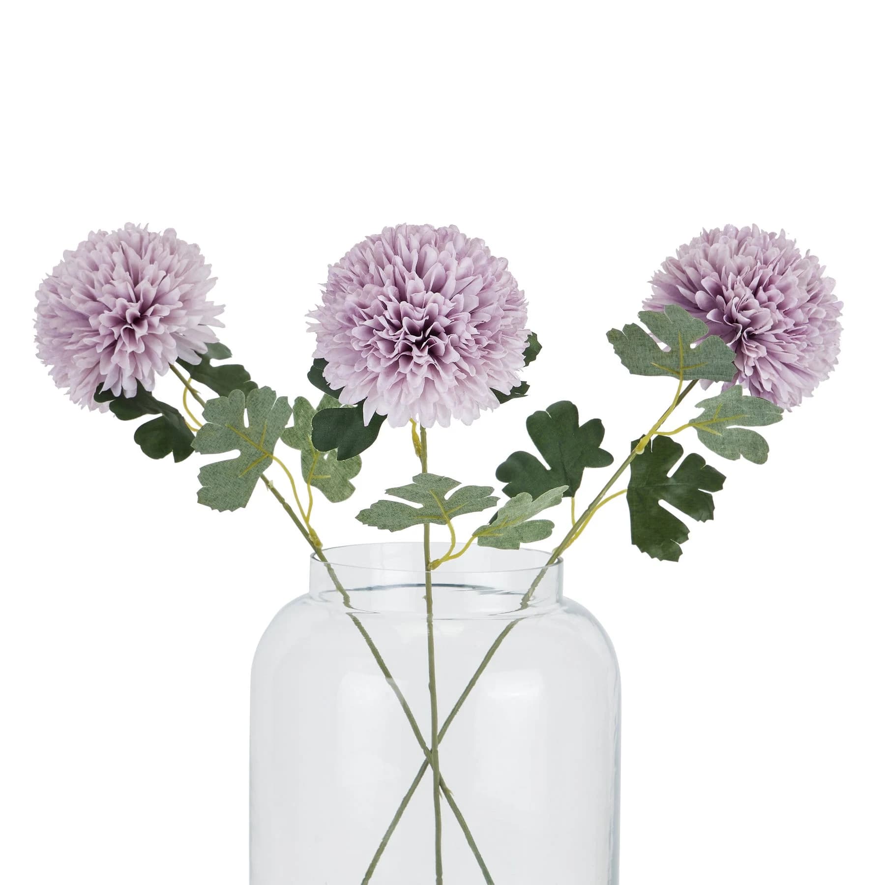Light Purple Chrysanthemum — Pack of 5 - Artificial plants & flowers, photo 4 of 4