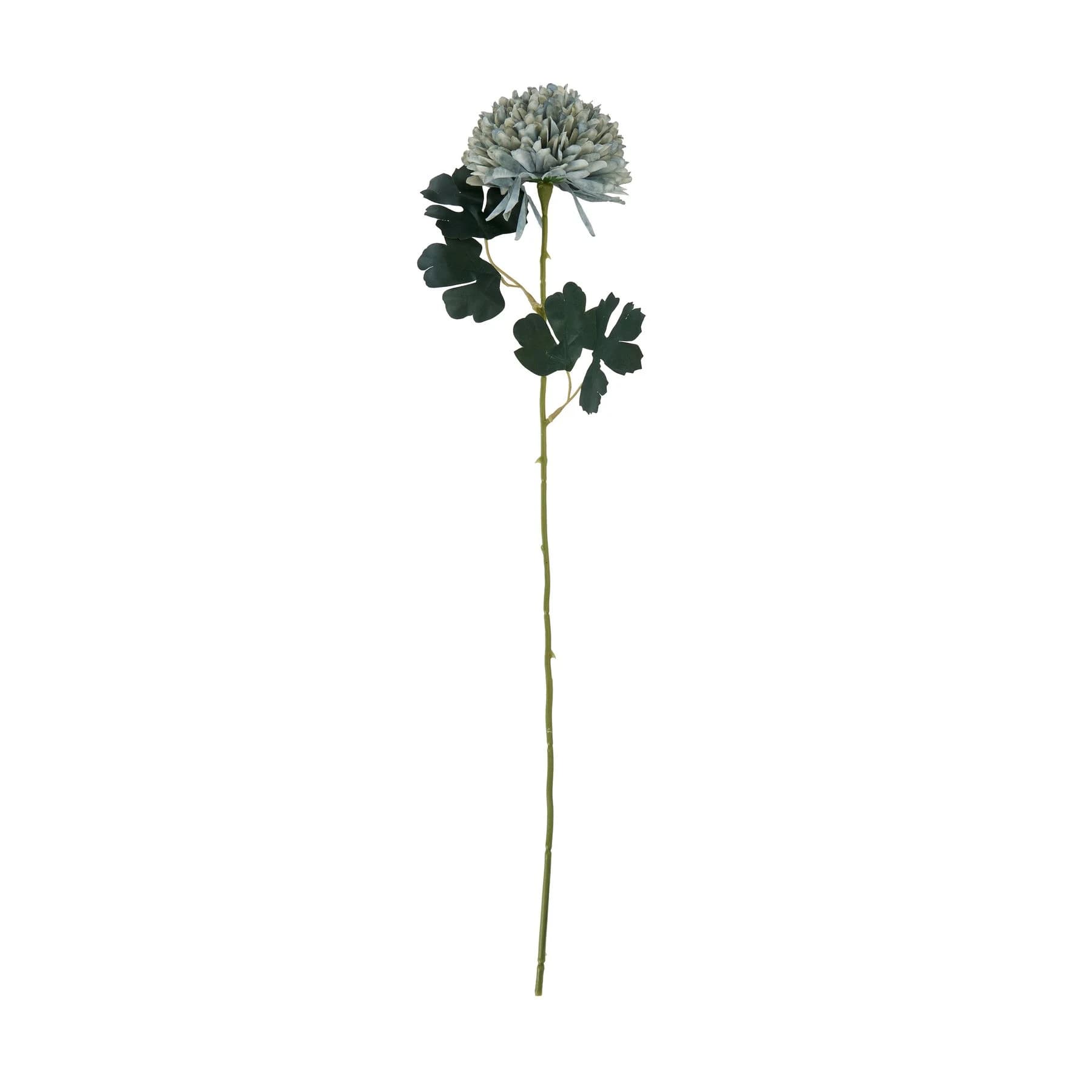Pale Green Blue Chrysanthemum — Pack of 5 - Artificial plants & flowers, photo 3 of 4