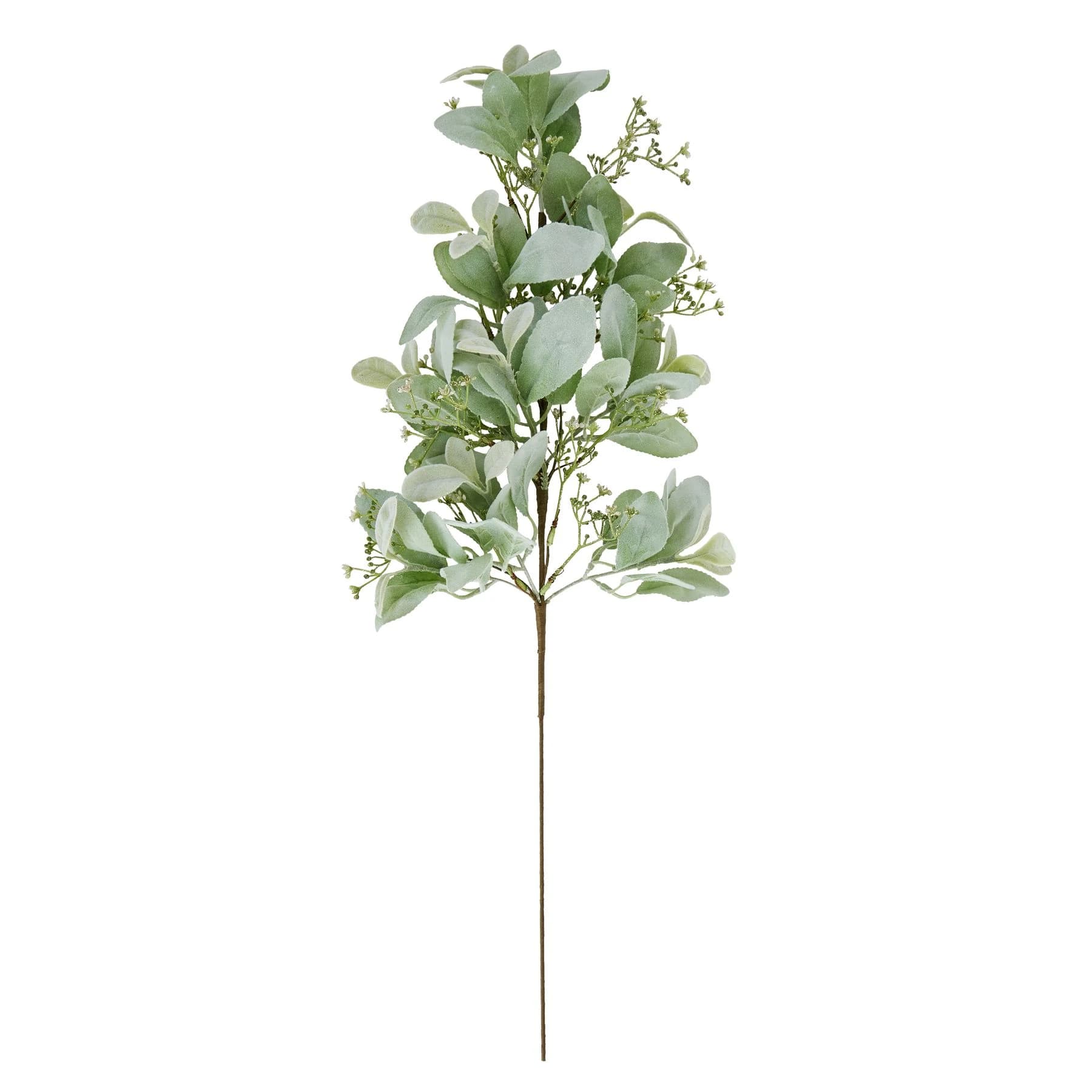 Large Winter Sprig With Lambs Ear And Wax Flower — Pack of 3 - Artificial plants & flowers, photo 4 of 5