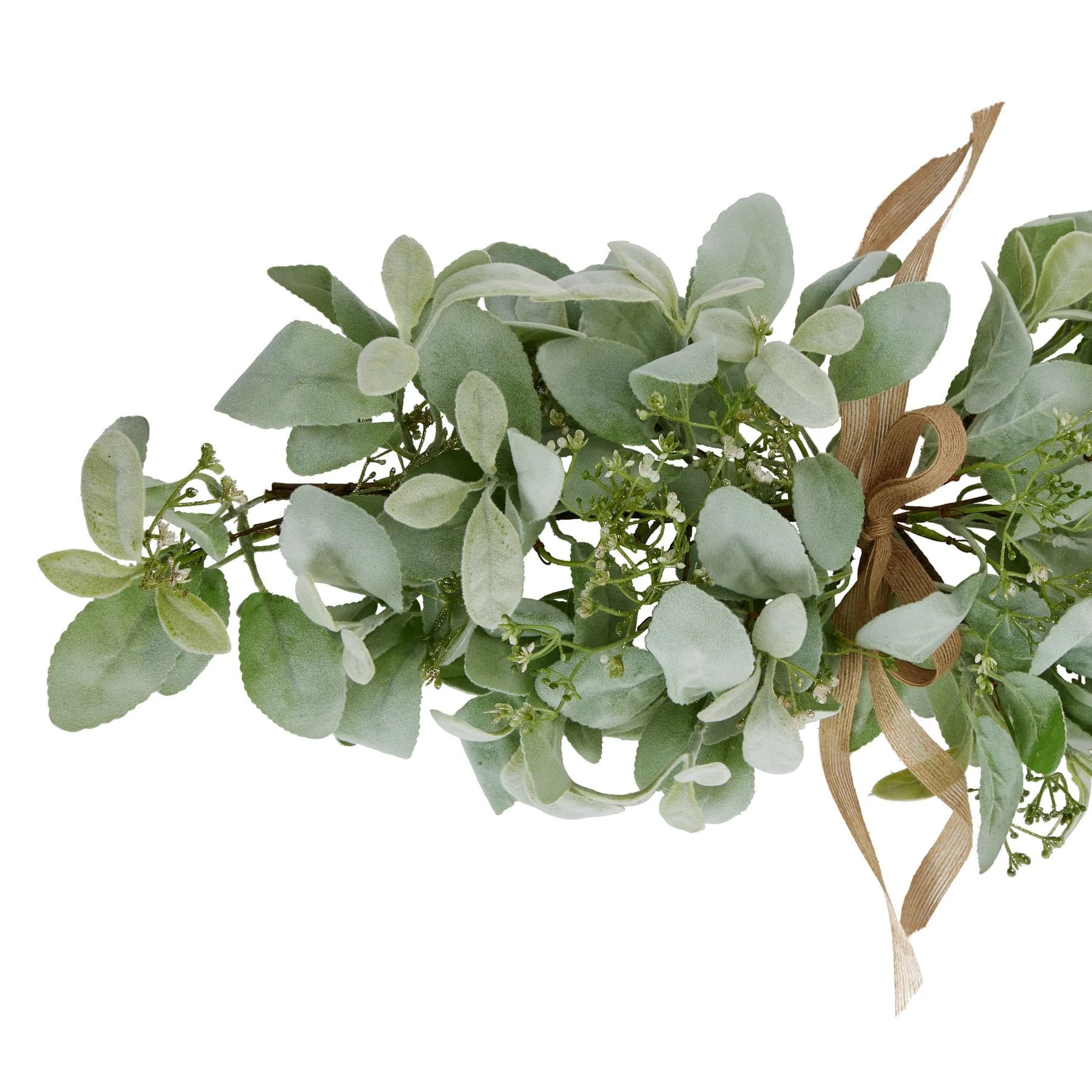 Winter Spray Arrangement With Lambs Ear And Wax Flower — Pack of 3 - Artificial plants & flowers, photo 2 of 3
