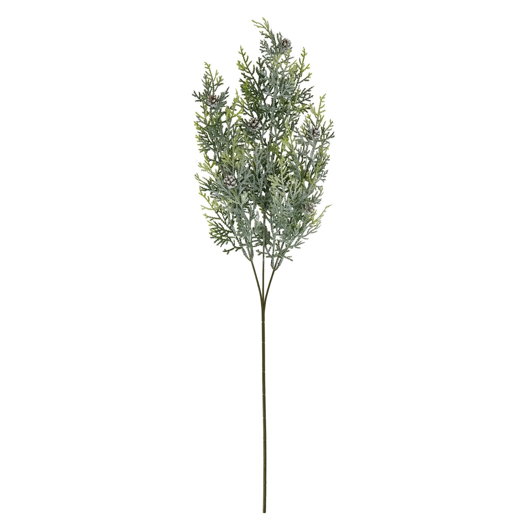 Frosted Pine Tall Stem With Pinecones — Pack of 5 - Artificial plants & flowers, photo 3 of 4