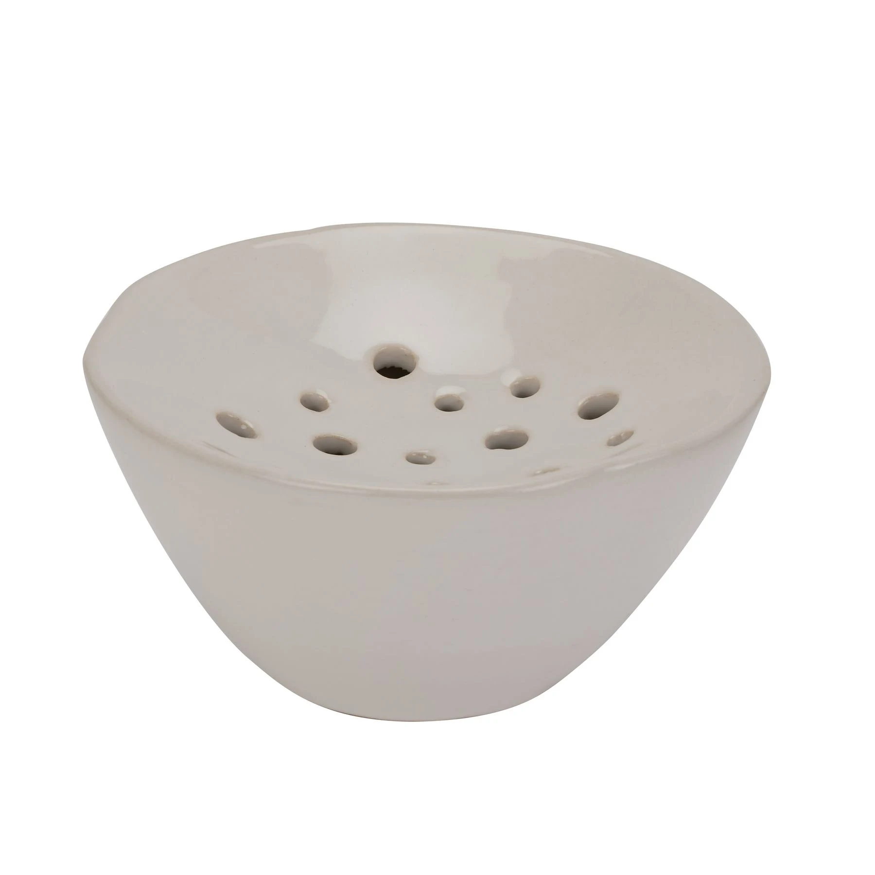 Off White Ceramic Flower Frog - Vases, photo 2 of 6