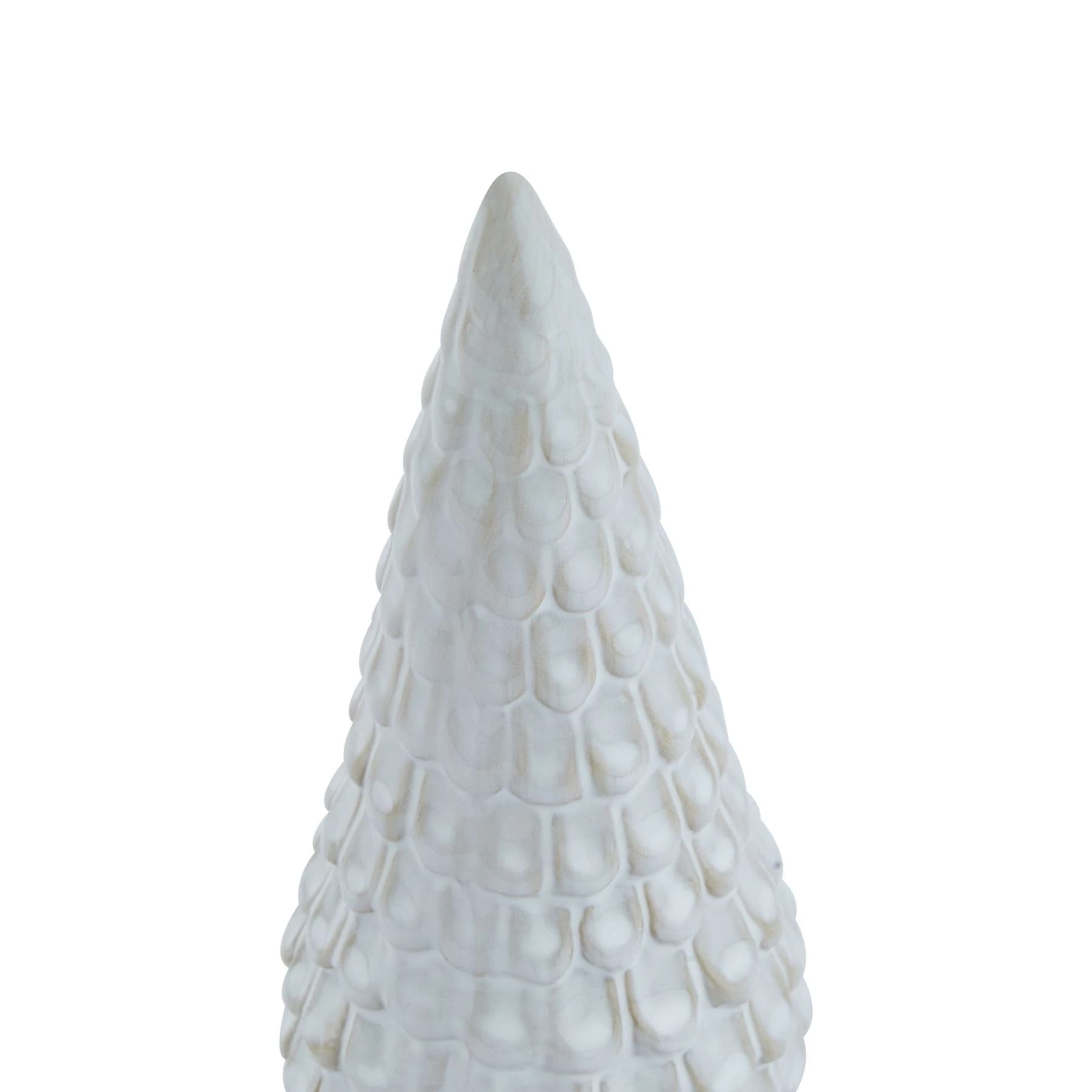 Snowy Ceramic Spruce Tree - Decorative, photo 2 of 3