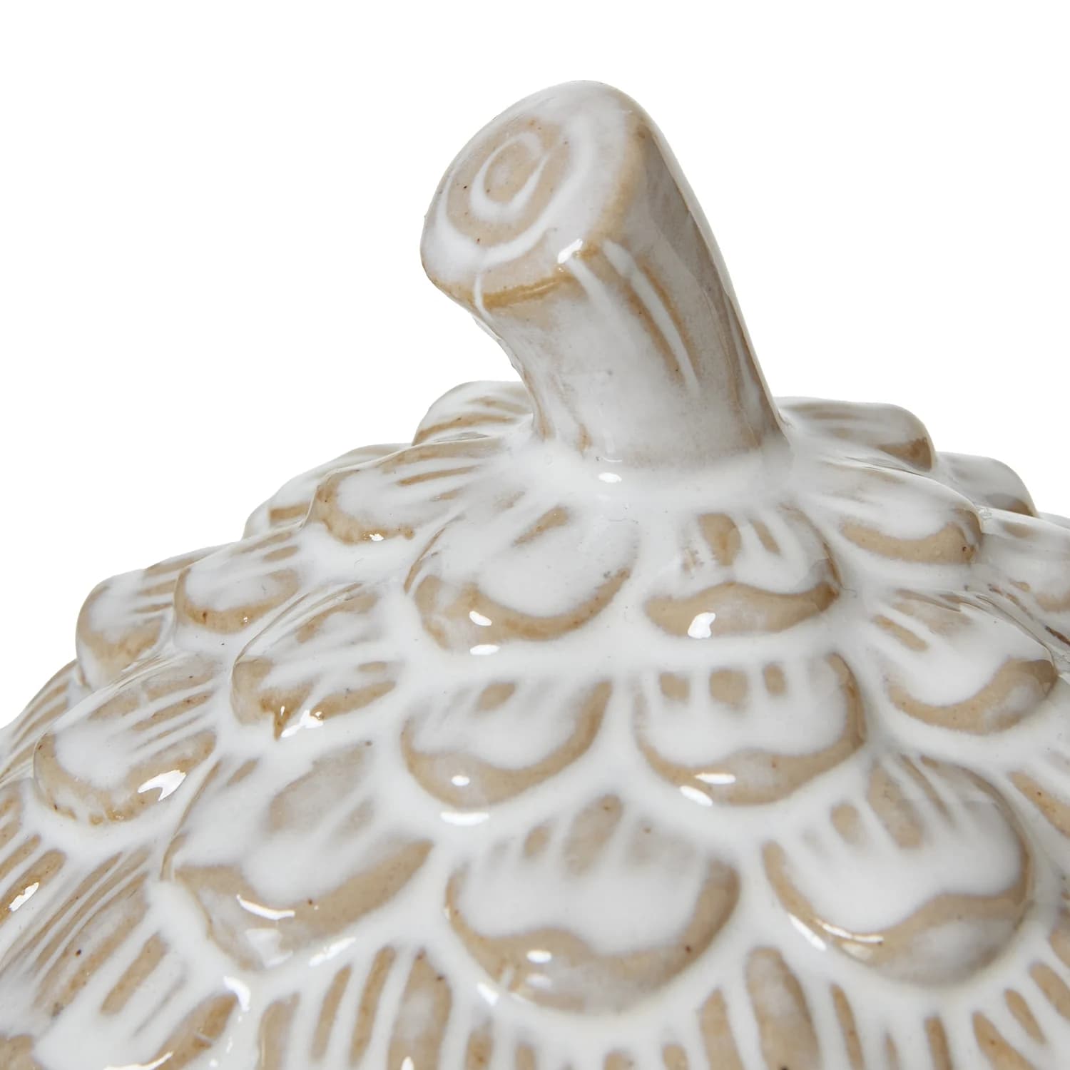 Large Ceramic Pine Cone Trinket Dish With Lid - Vases, photo 3 of 4