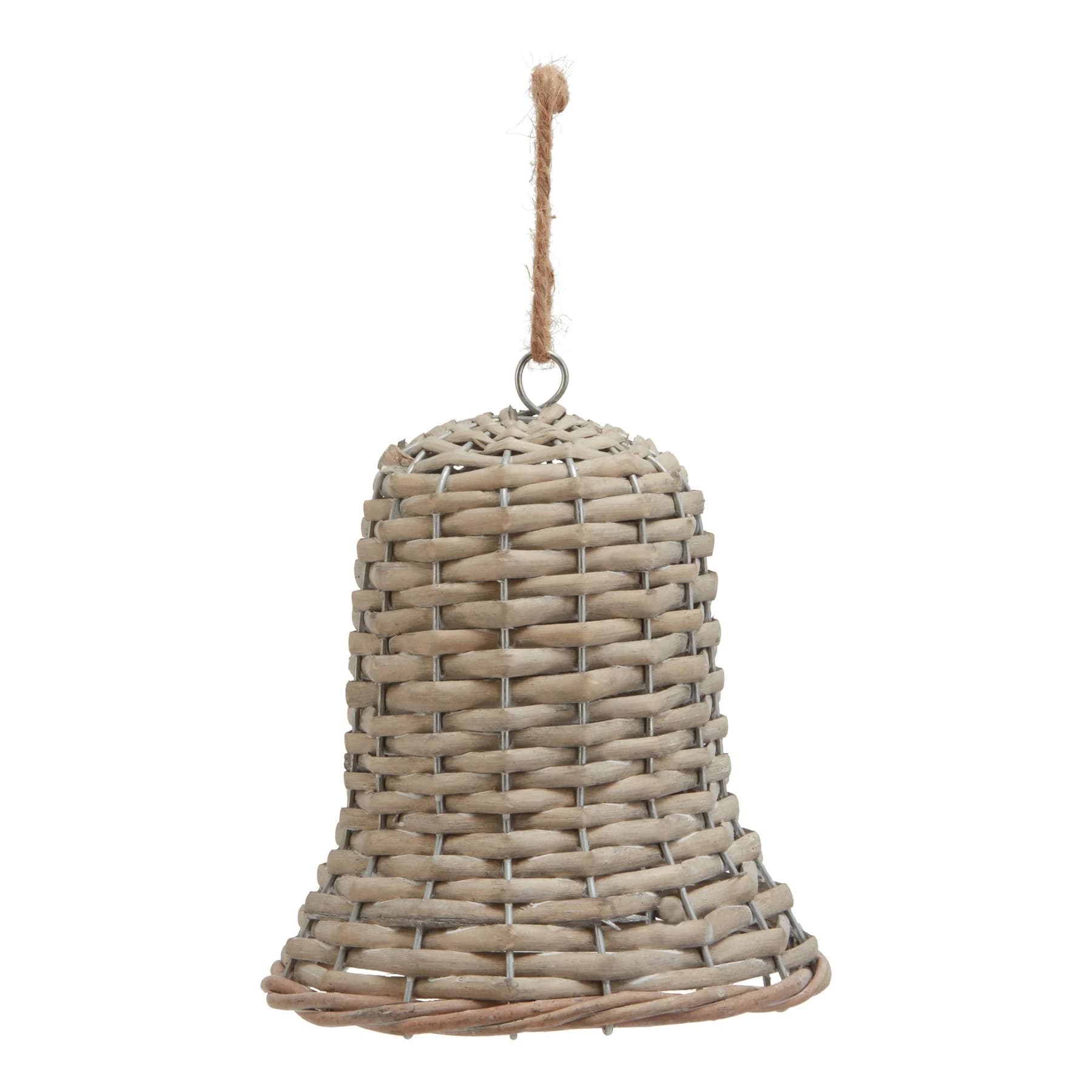 The Noel Collection Large Wicker Bell Decoration - Sculptures & ornaments, photo 2 of 5