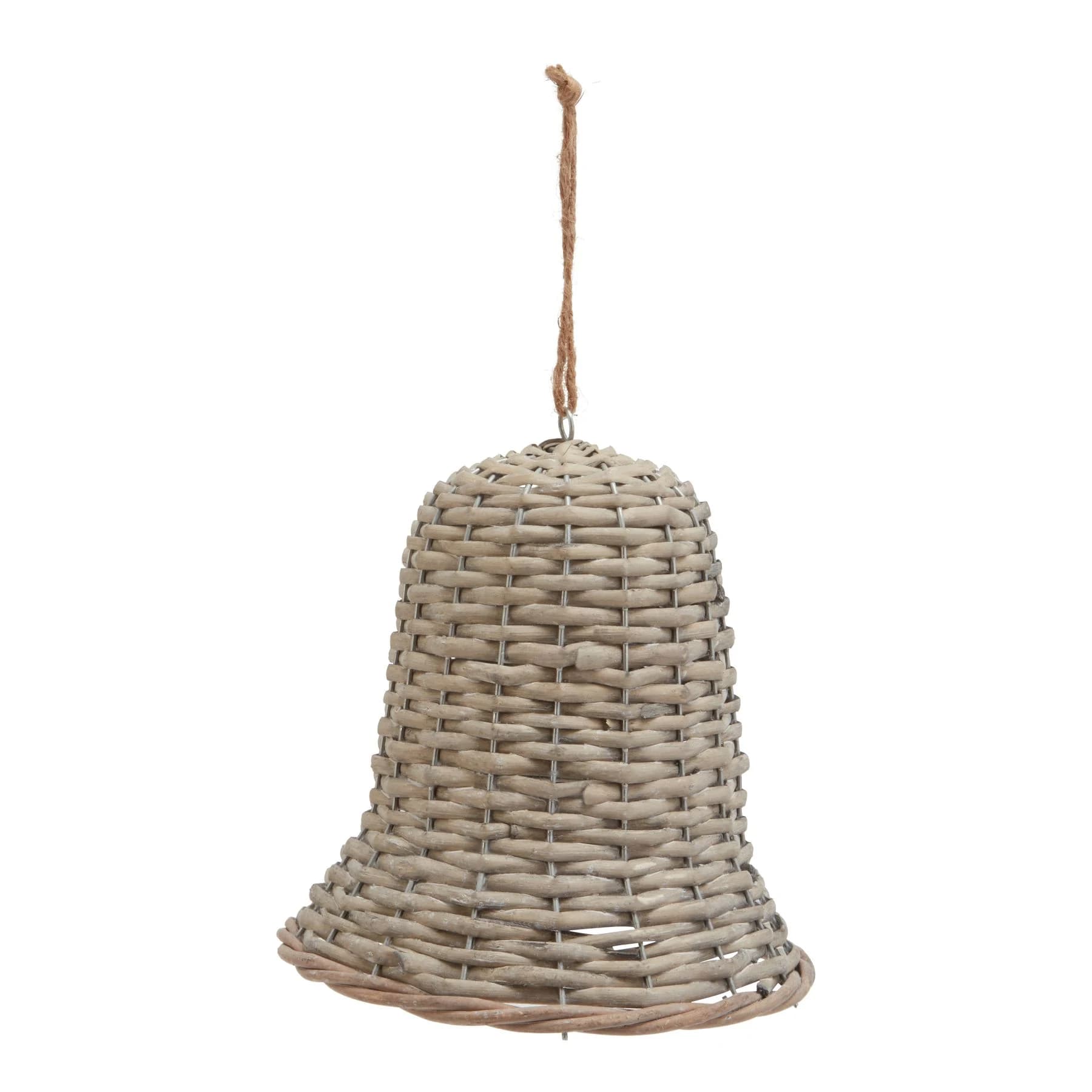 The Noel Collection Extra Large Wicker Bell Decoration - Sculptures & ornaments, photo 2 of 4
