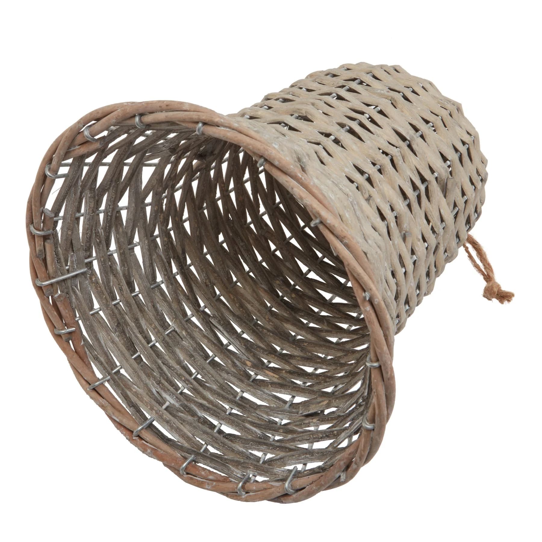 The Noel Collection Extra Large Wicker Bell Decoration - Sculptures & ornaments, photo 3 of 4