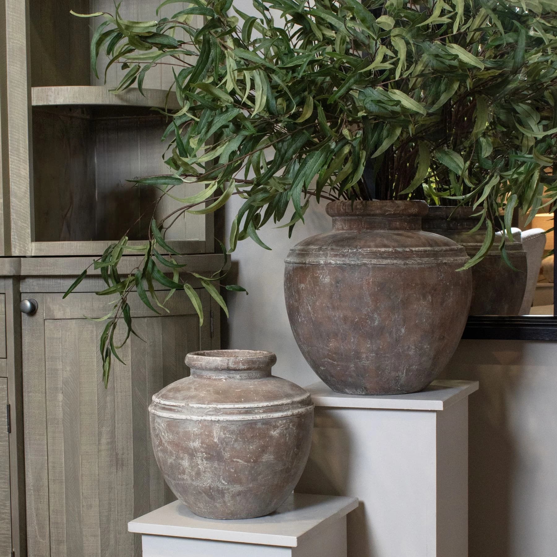 Siena Large Brown Water Pot - Vases, photo 5 of 6