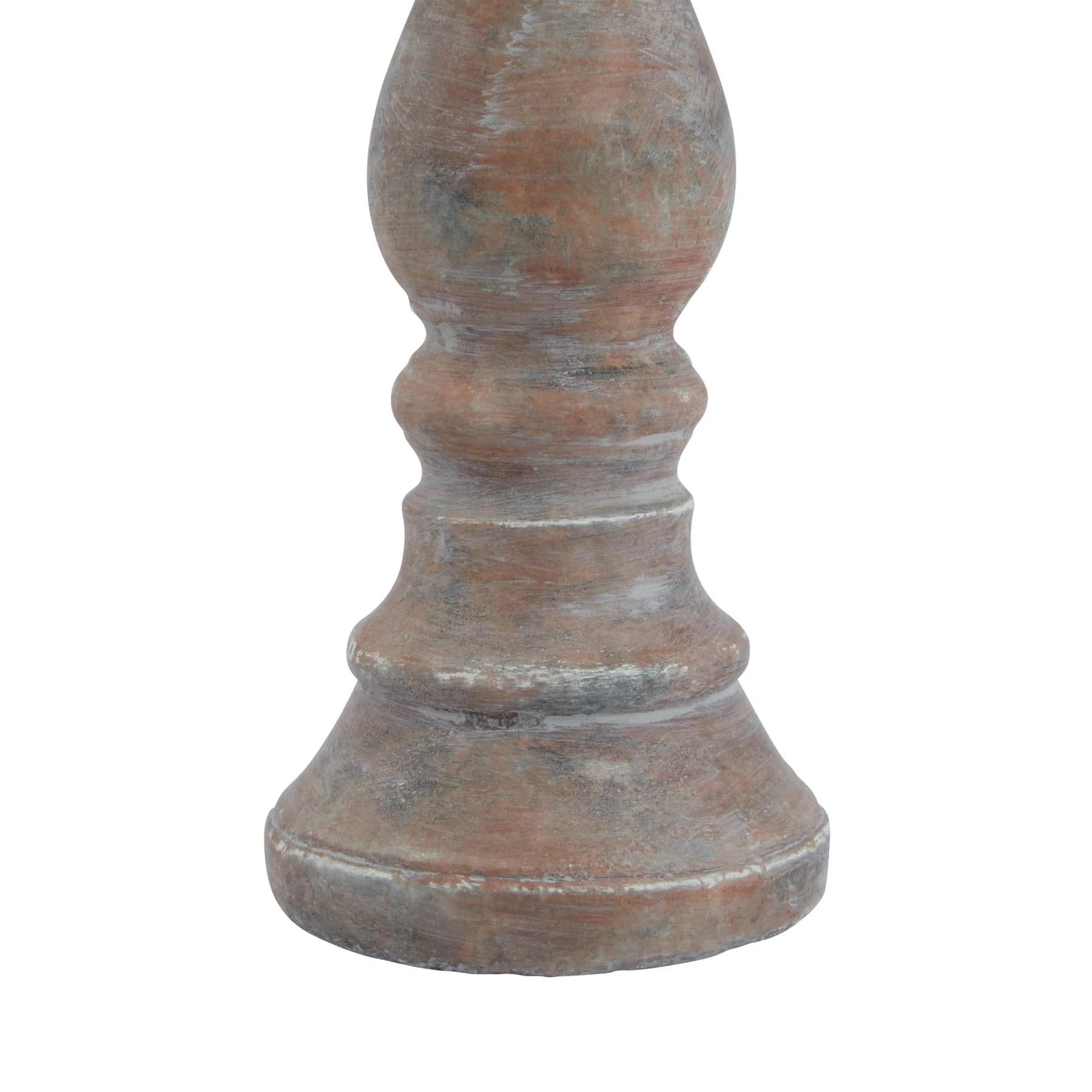 Siena Brown Column Candle Holder - Candles, photo 3 of 3