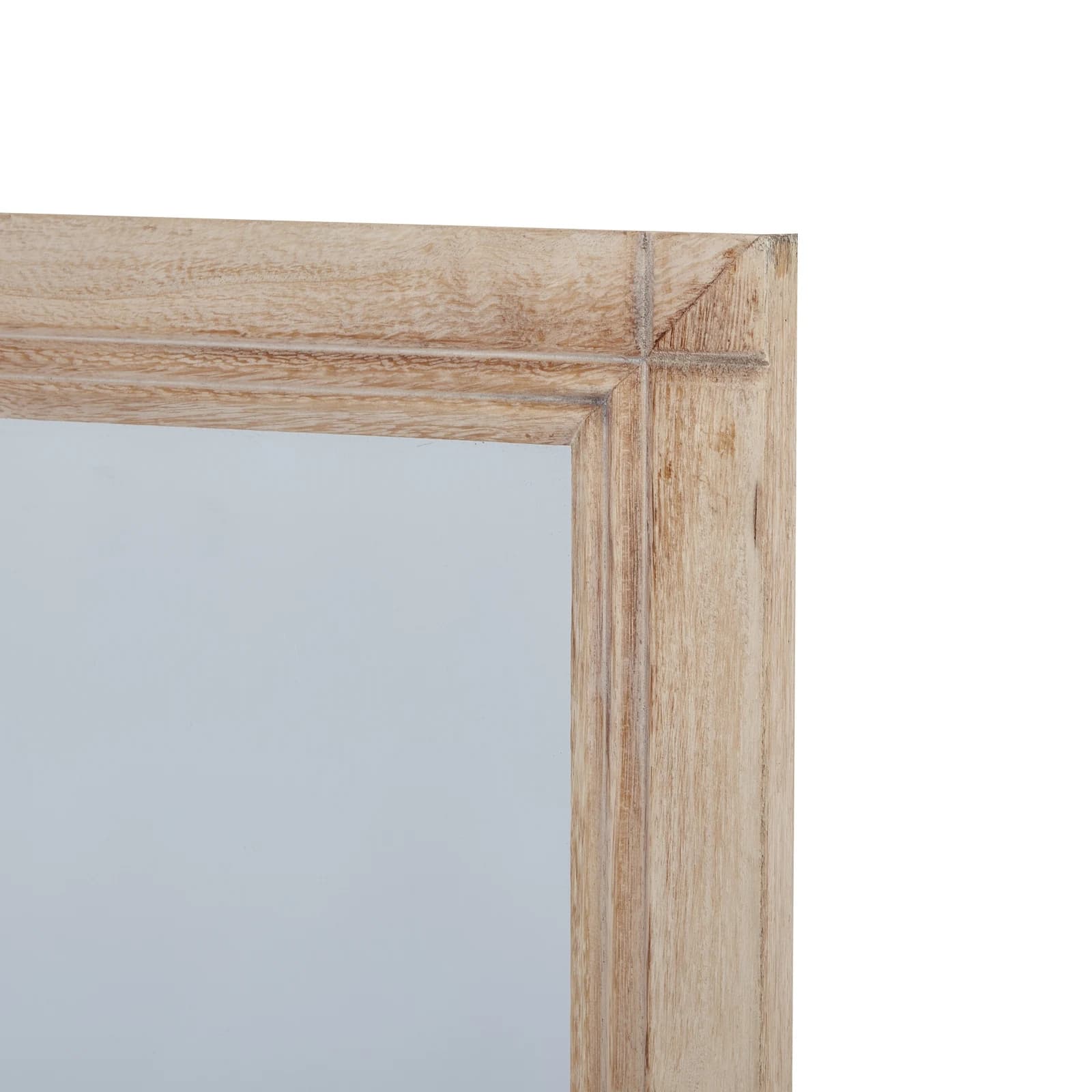 Washed Wood Large Window Mirror - Mirrors, photo 4 of 4