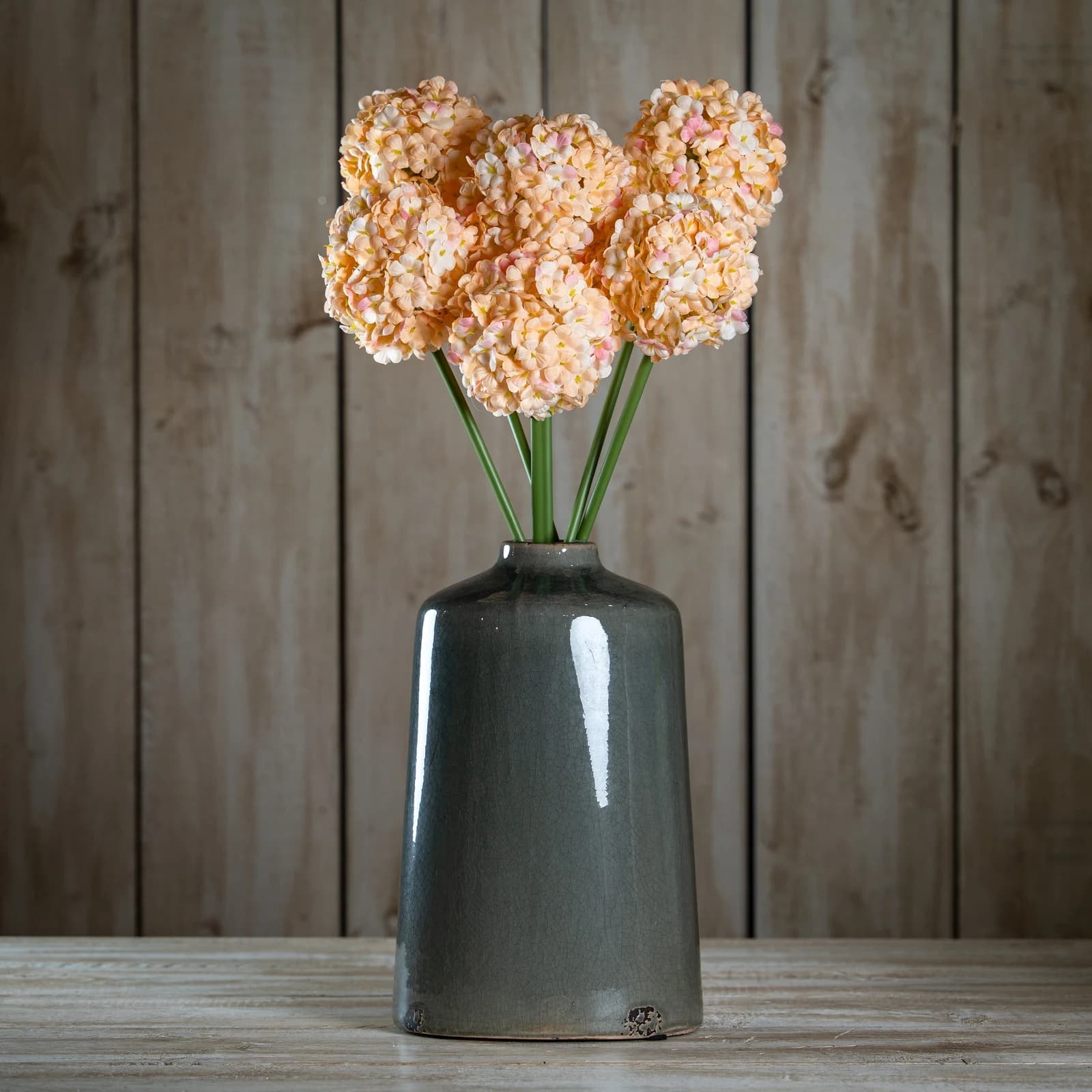 The Natural Garden Collection White & Apricot Allium — Pack of 5 - Artificial plants & flowers, photo 2 of 5