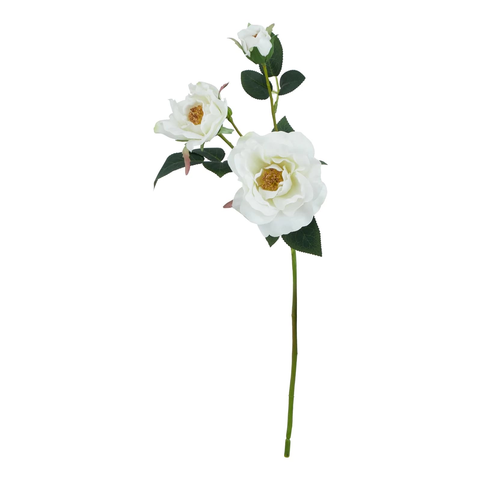 The Natural Garden Collection White Tea Rose — Pack of 5 - Artificial plants & flowers, photo 3 of 5