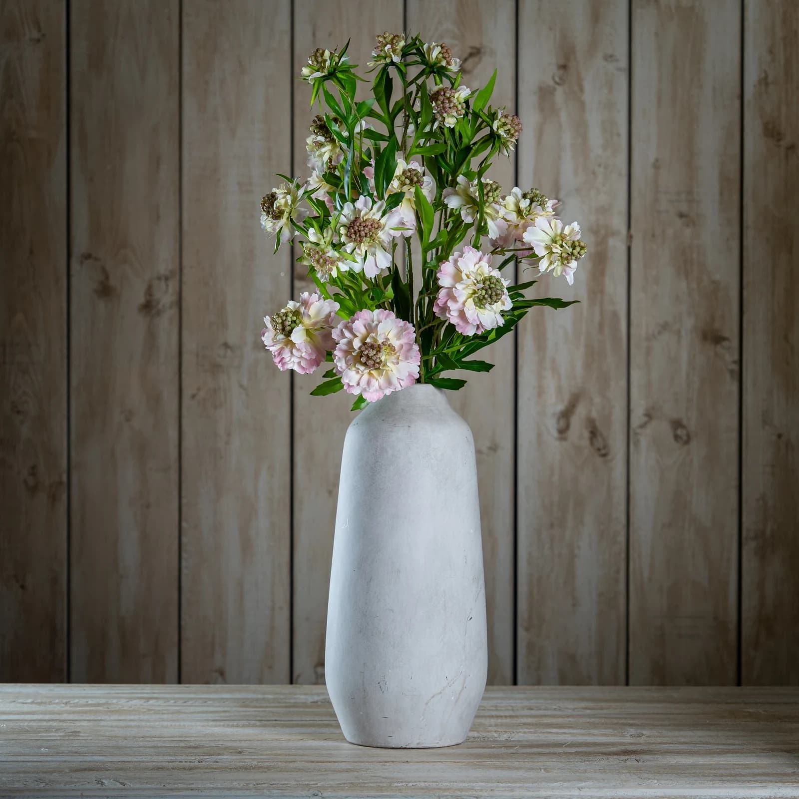 The Natural Garden Collection Pale Pink Scabious Stem — Pack of 5 - Artificial plants & flowers, photo 2 of 5